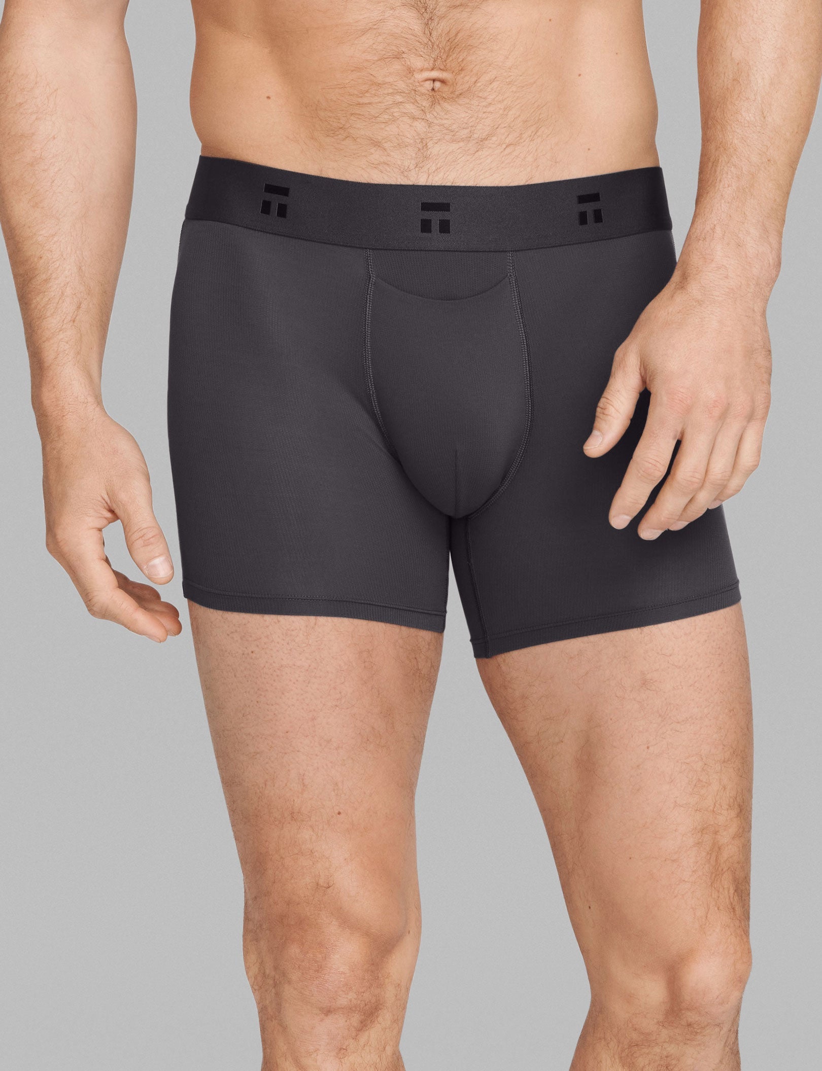 Air Trunk 4" (3-Pack)::Black/Blue/Gray