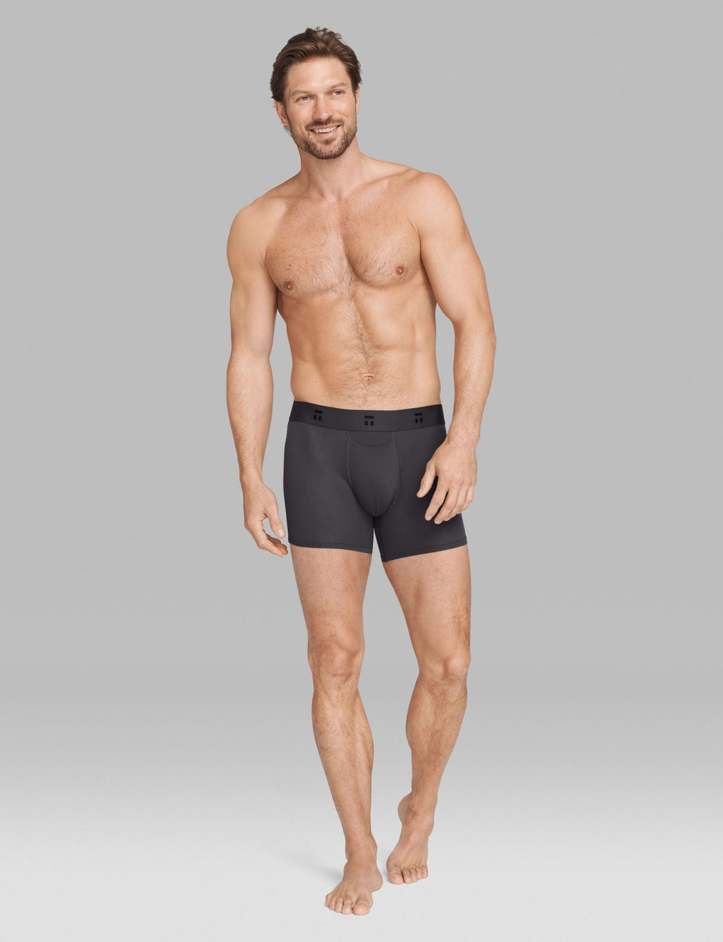 Air Trunk 4" (3-Pack)::Black/Blue/Gray