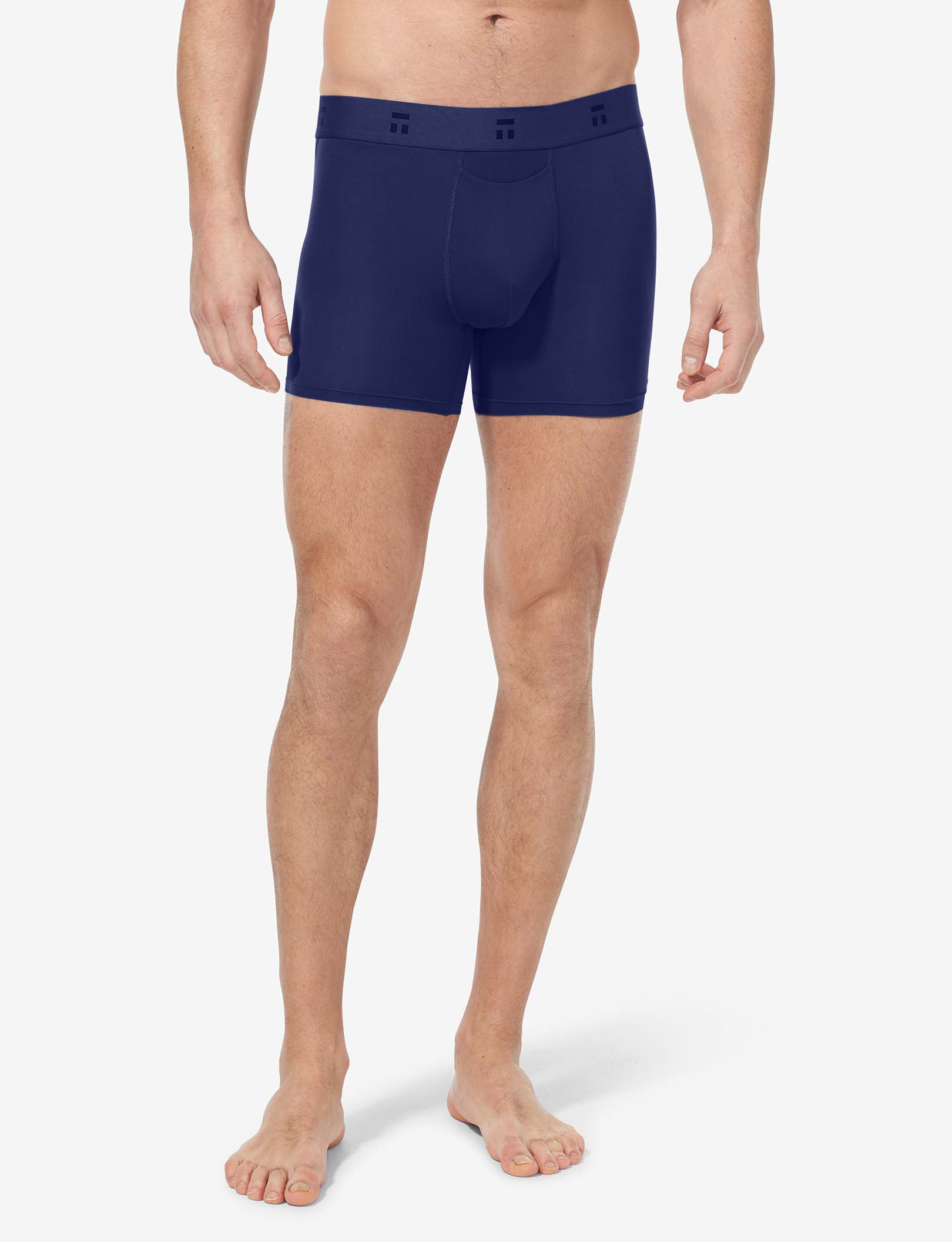 Air Trunk 4" (3-Pack)::Black/Blue/Gray