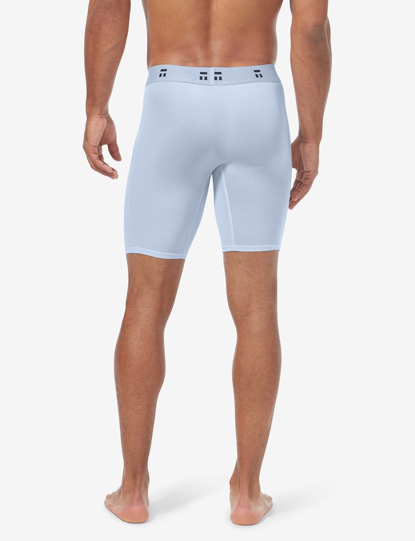 Air Mesh Boxer Brief 8"::Ice Water