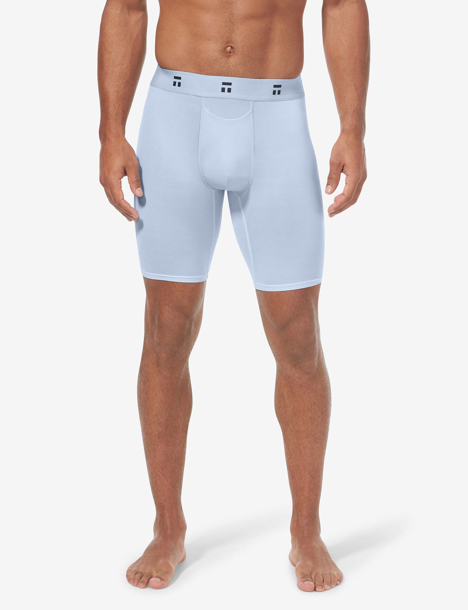 Air Mesh Boxer Brief 8"::Ice Water