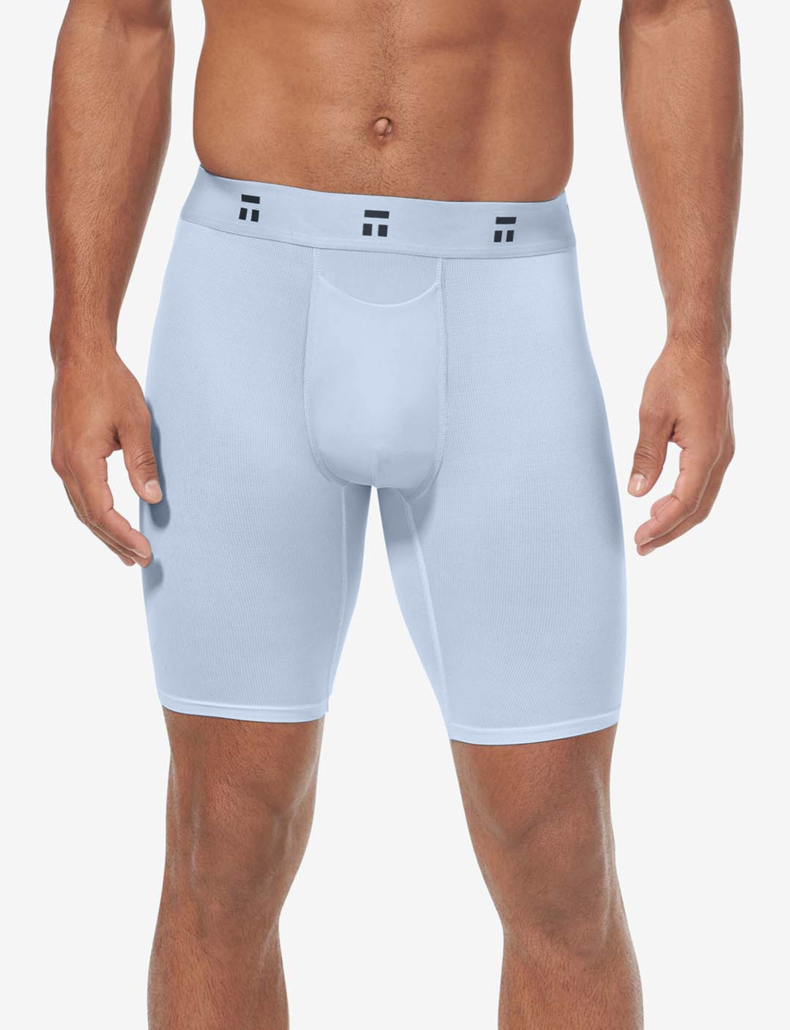 Air Mesh Boxer Brief 8"::Ice Water