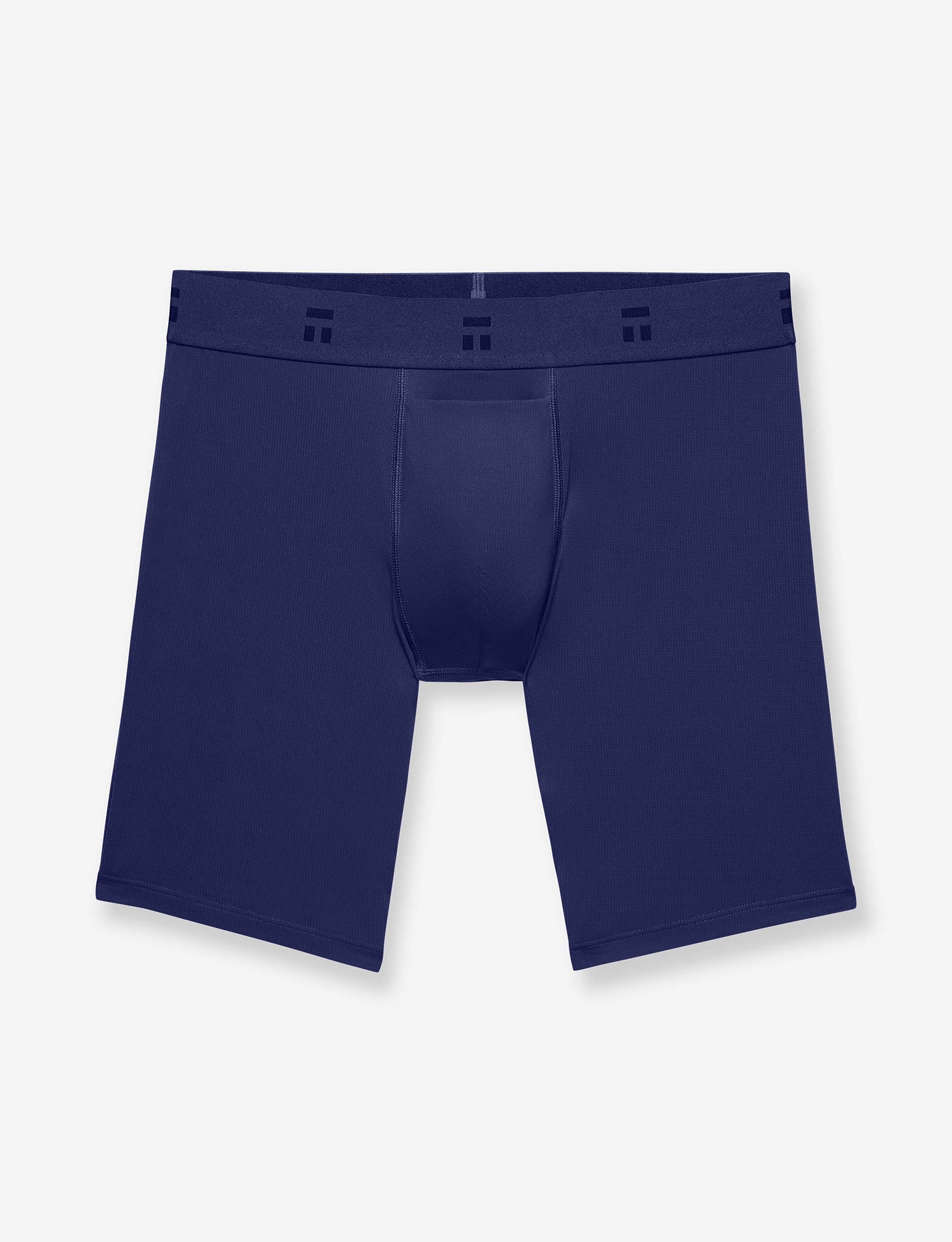 Air Mesh Boxer Brief 8"::Baritone Blue