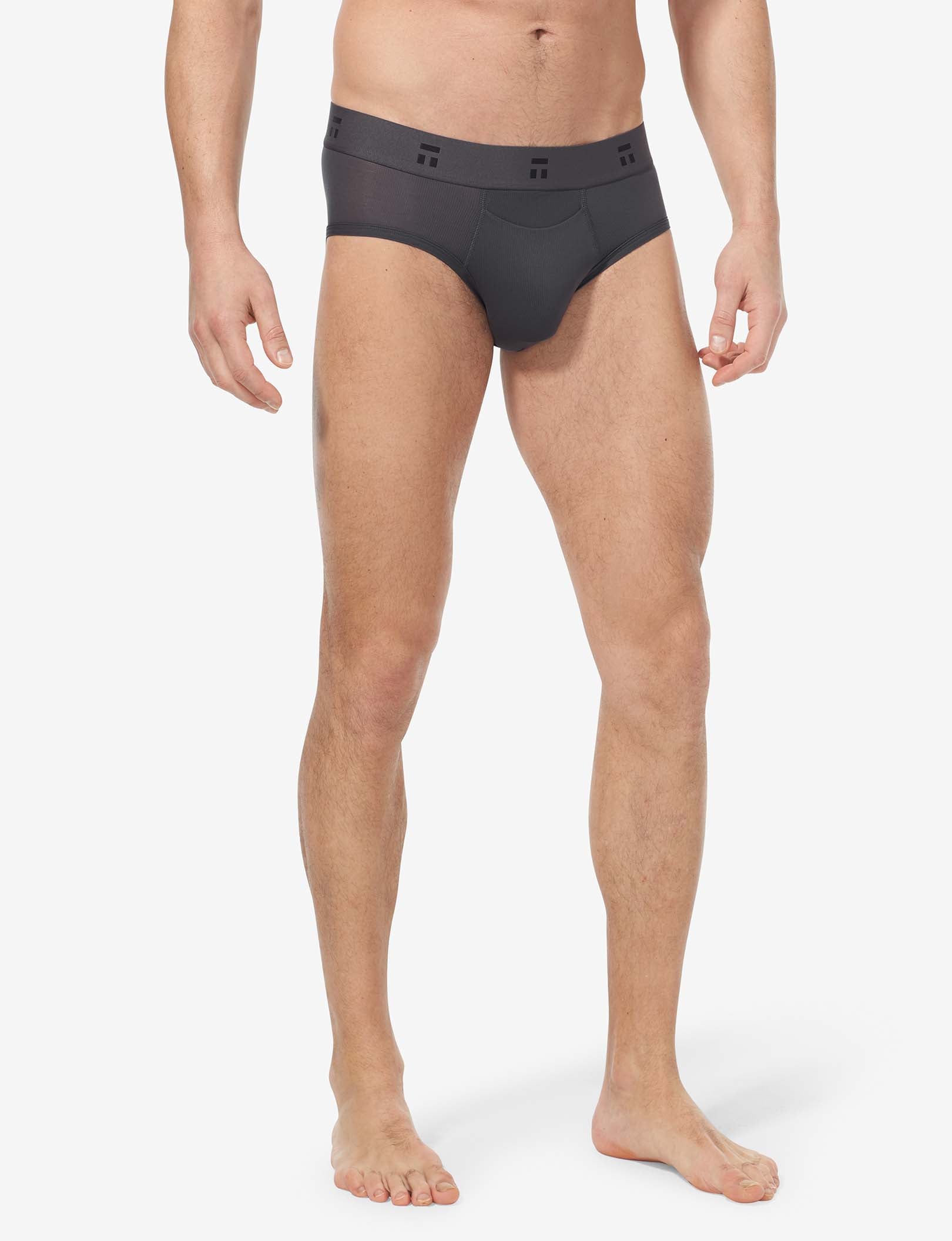 Air Brief::Gray Pinstripe