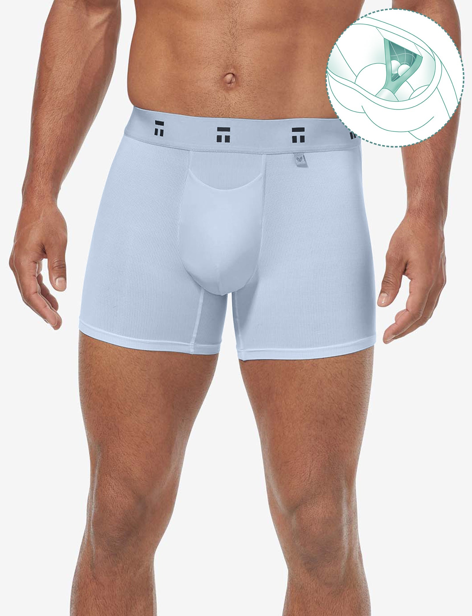 Air Hammock Pouch™ Trunk 4"::Ice Water