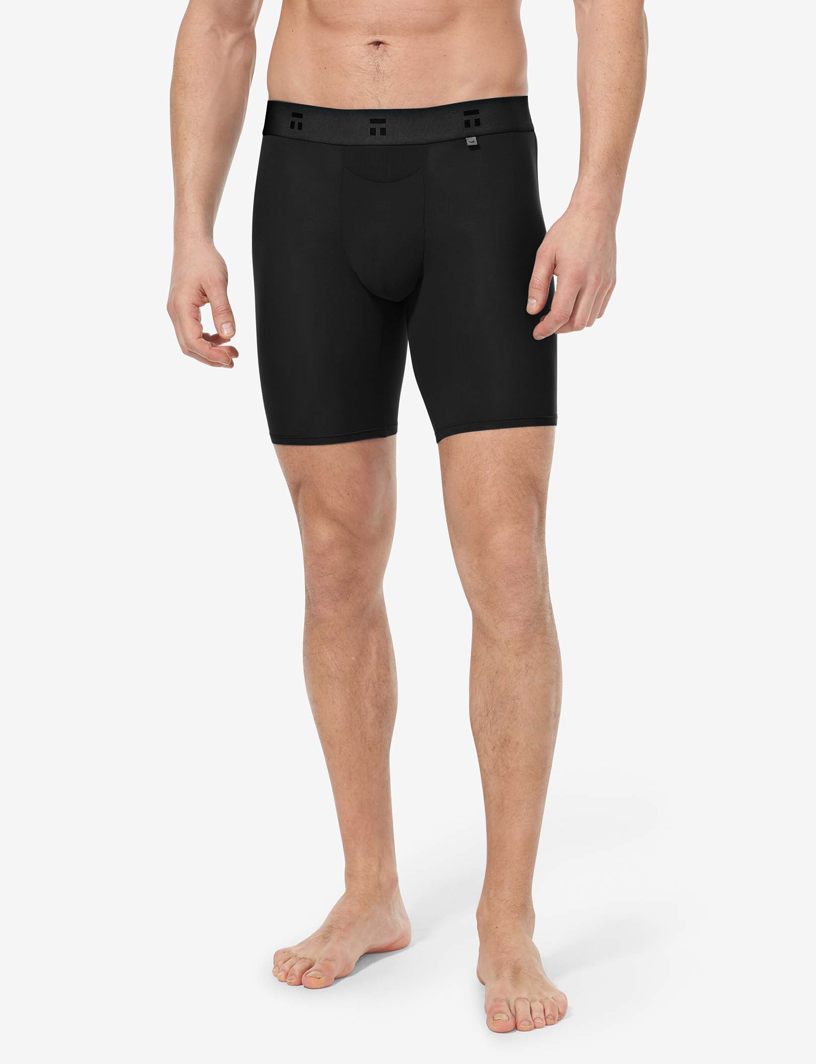Air Hammock Pouch™ Boxer Brief 8" (3-Pack)::Black/Blue/Gray