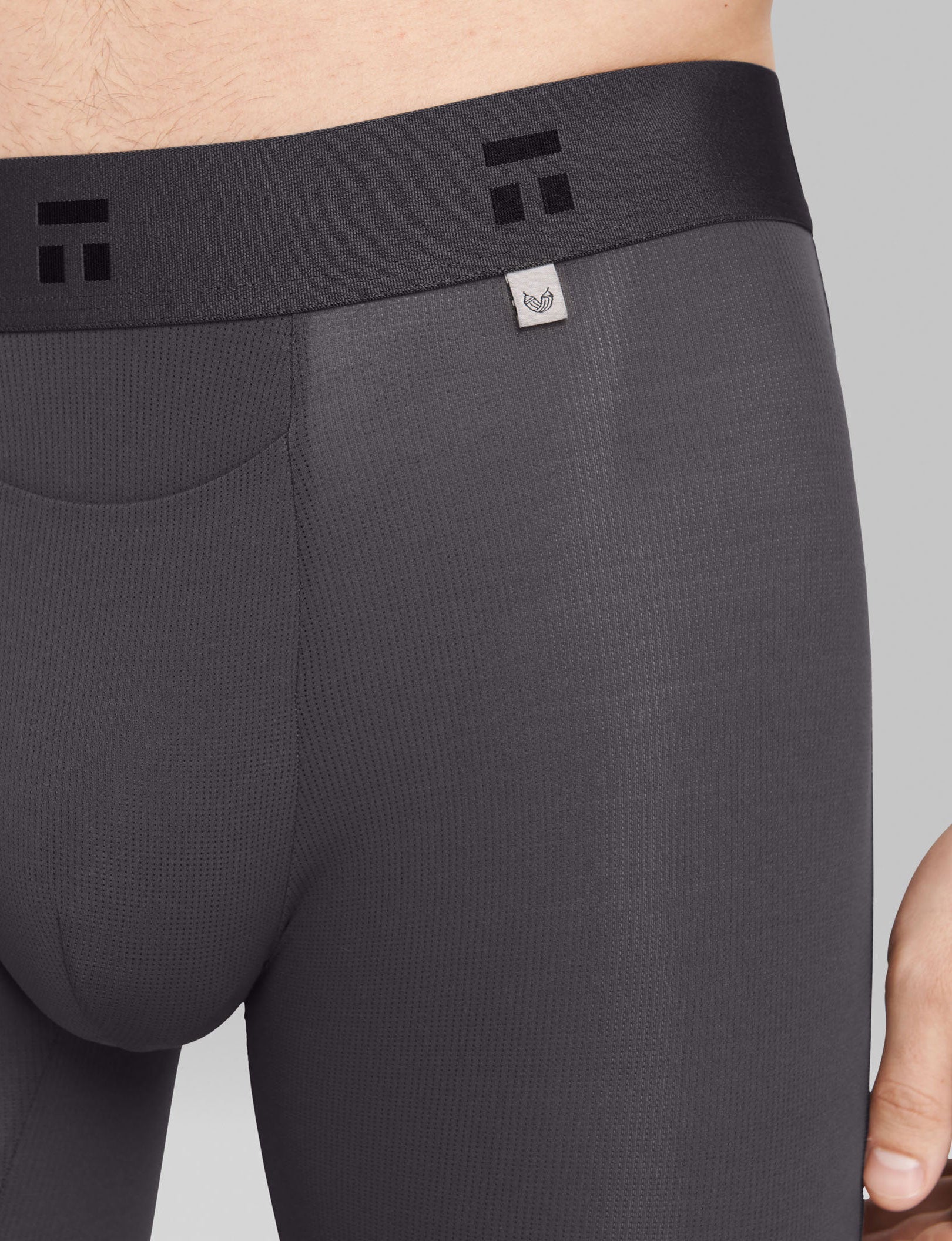 Air Hammock Pouch™ Boxer Brief 8" (3-Pack)::Black/Blue/Gray