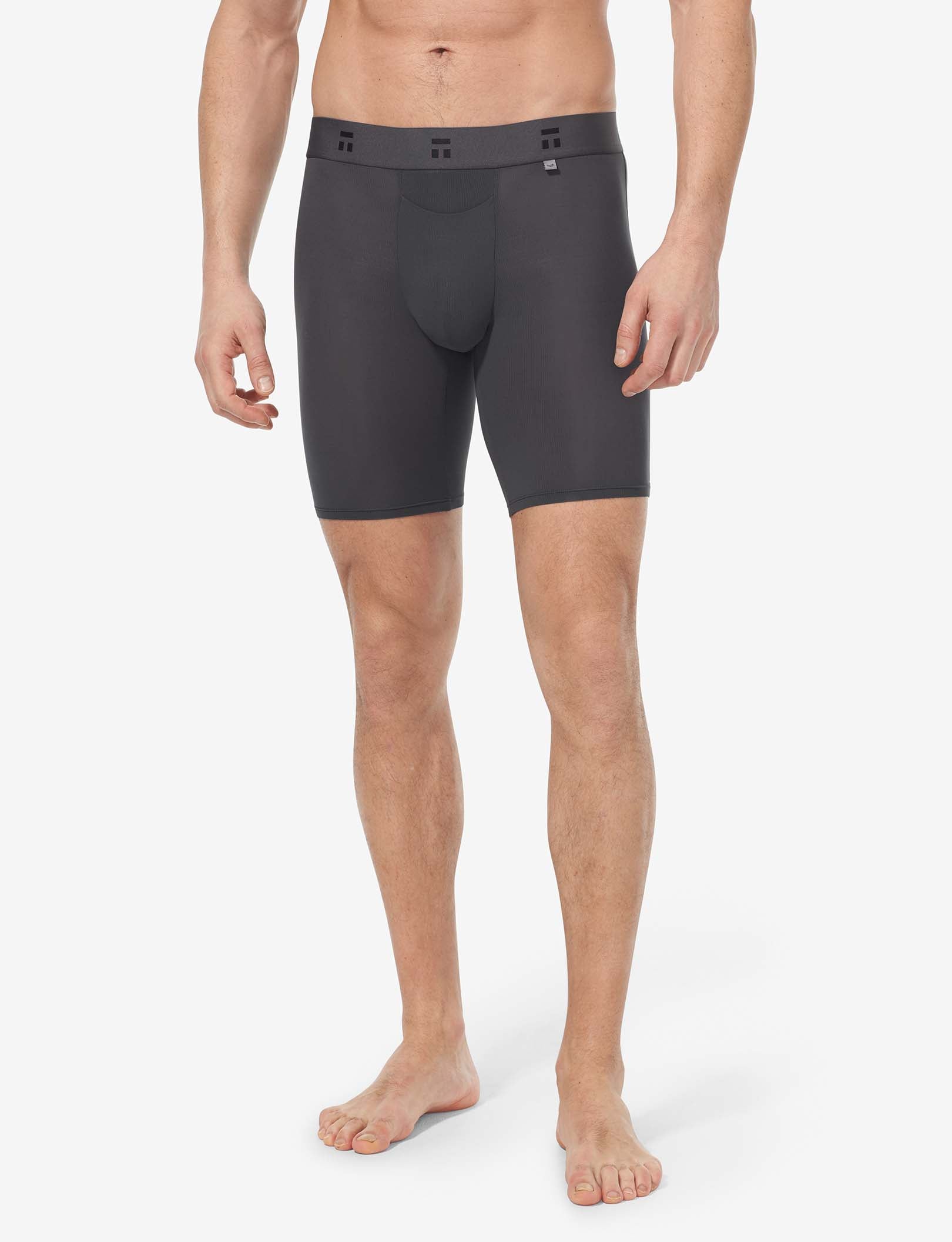 Air Hammock Pouch™ Boxer Brief 8"::Gray Pinstripe