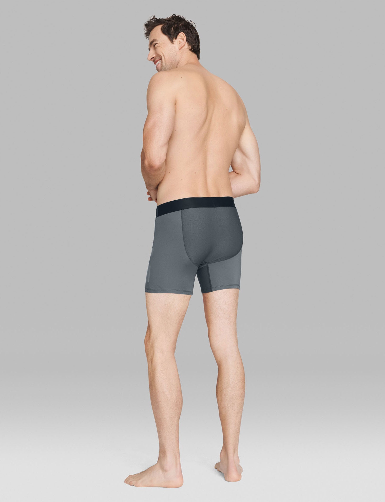 360 Sport Trunk 4" Trunk (3-Pack)::Dress Blues/Turbulence/Black