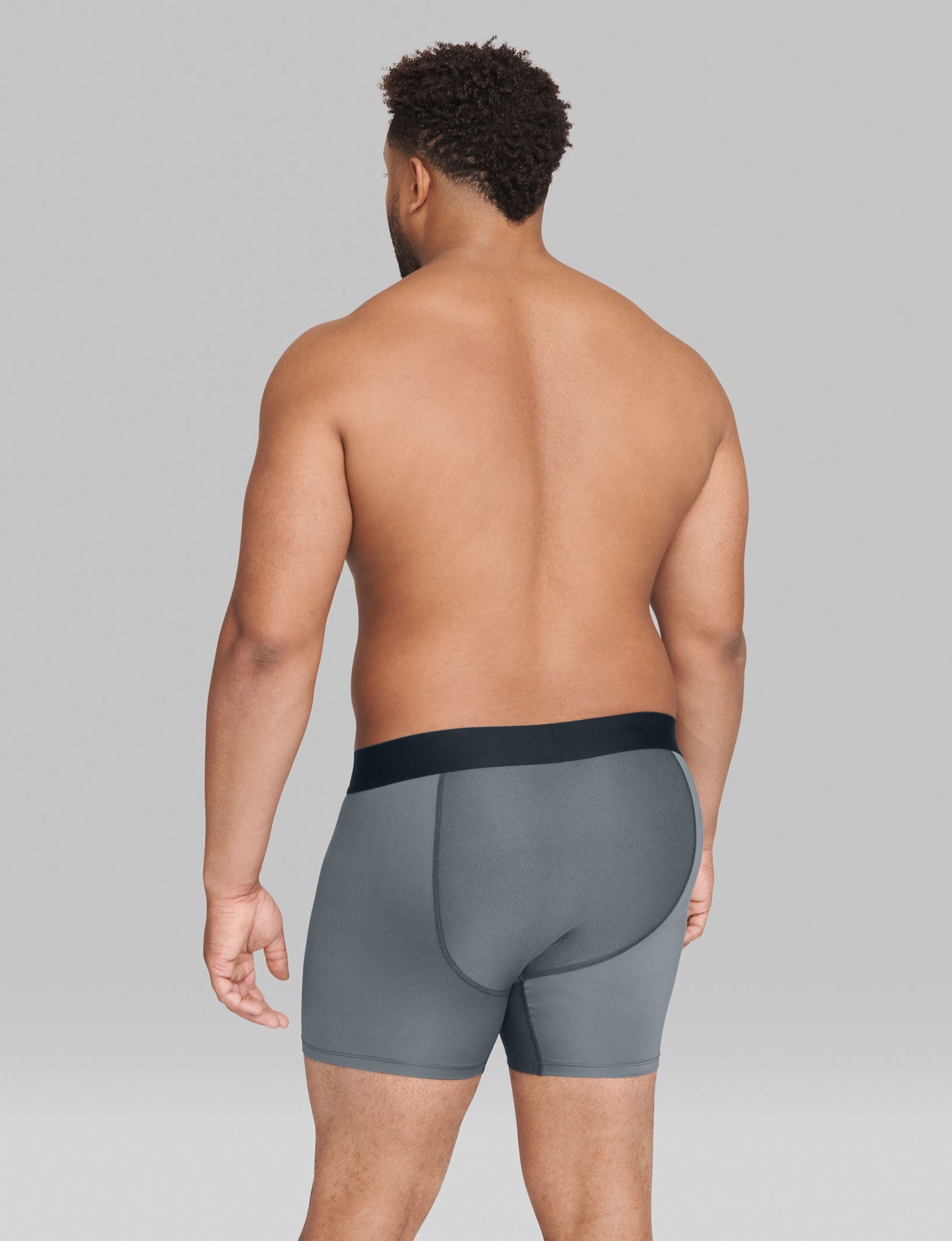 360 Sport Trunk 4" Trunk (3-Pack)::Dress Blues/Turbulence/Black
