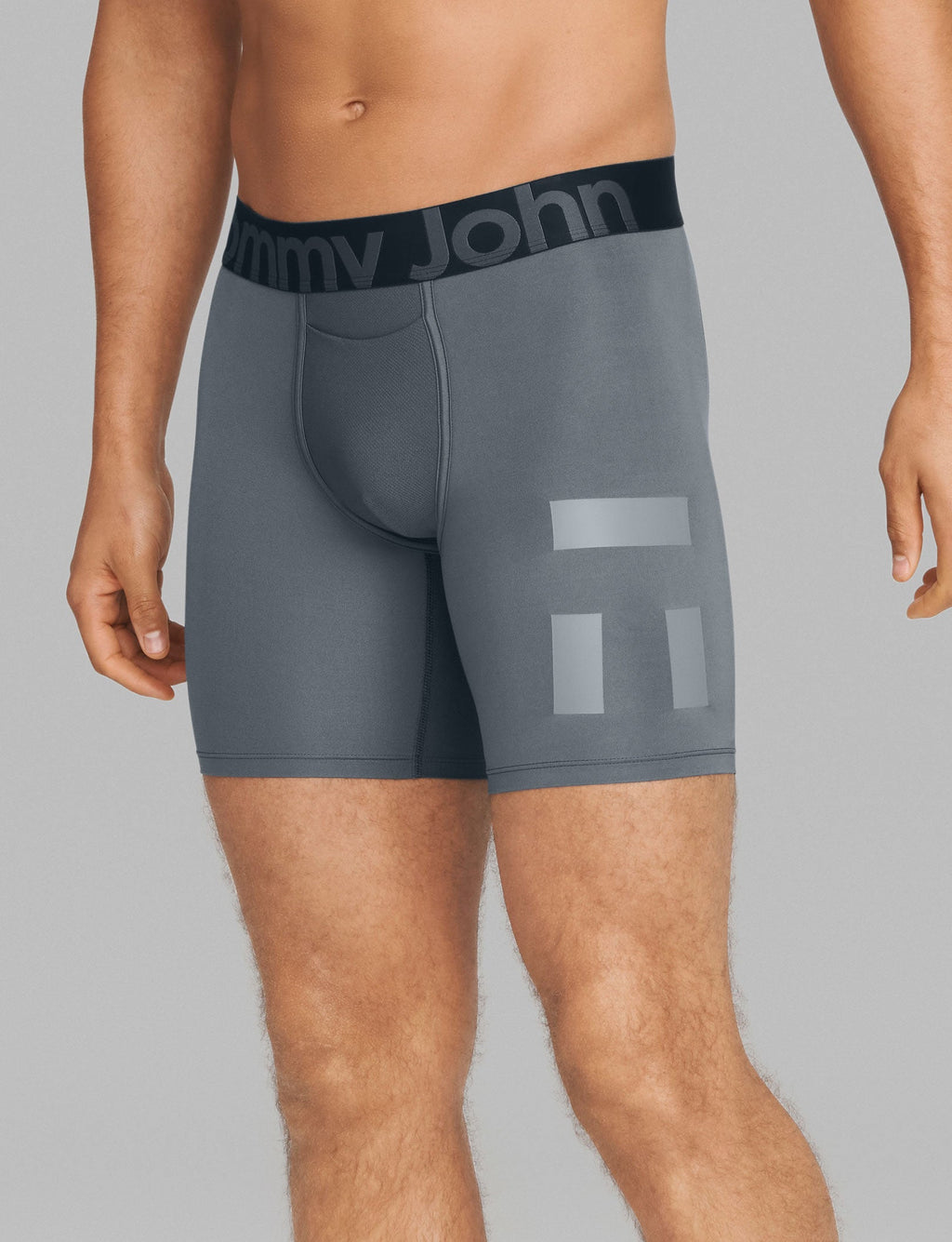 360 Sport Mid-Length Boxer Brief 6"::Turbulence