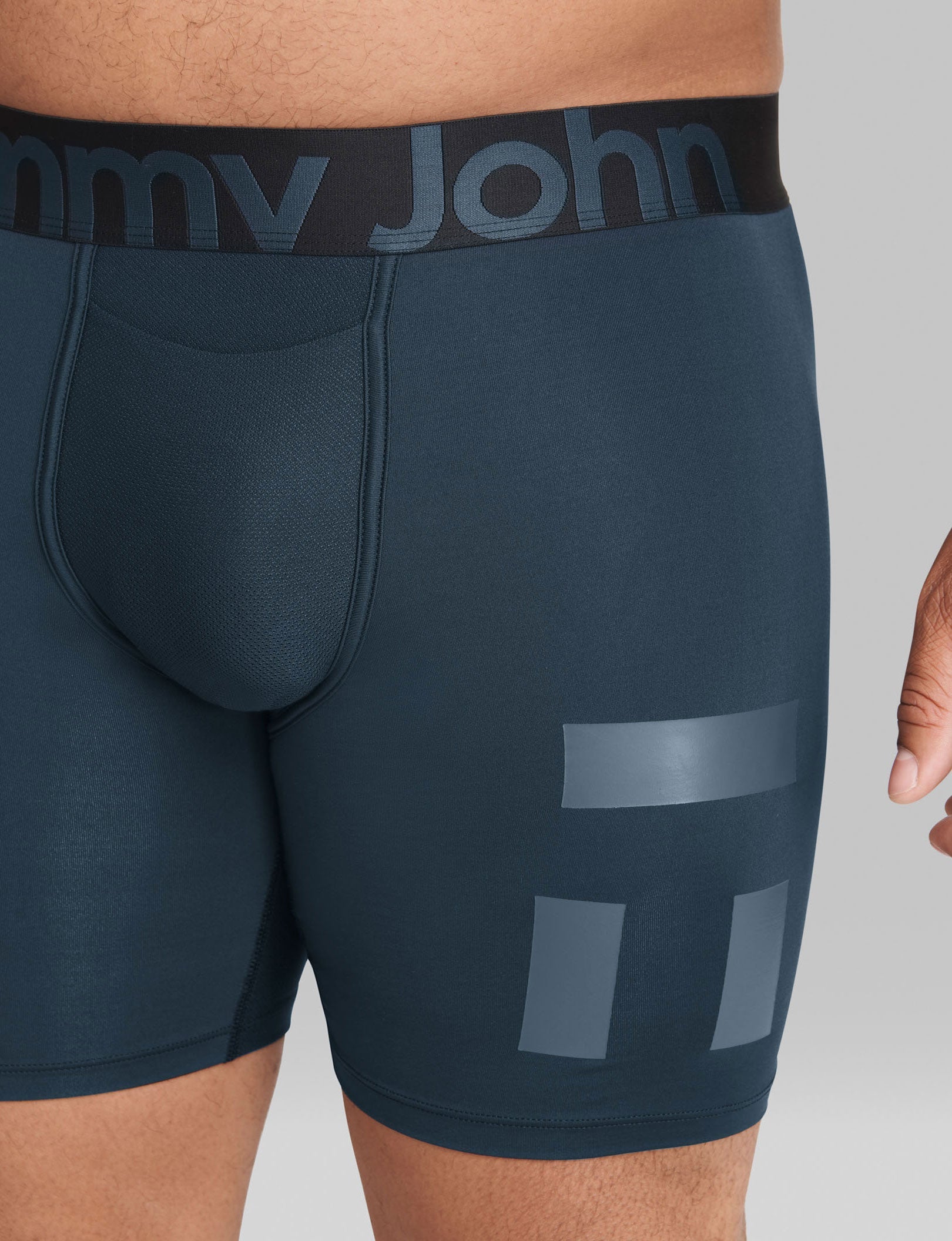 360 Sport Mid-Length Boxer Brief 6"::Dress Blues