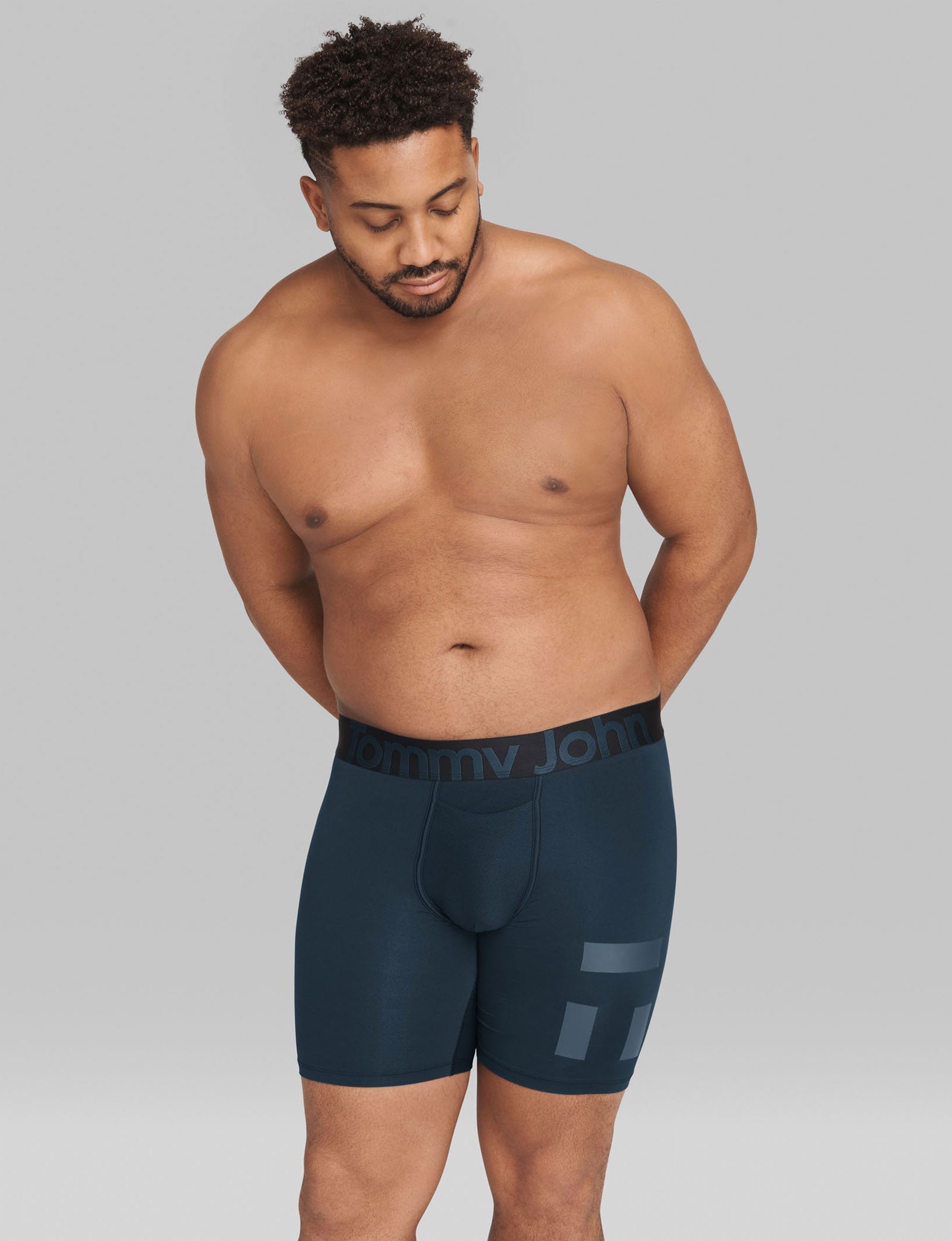 360 Sport Mid-Length Boxer Brief 6"::Dress Blues