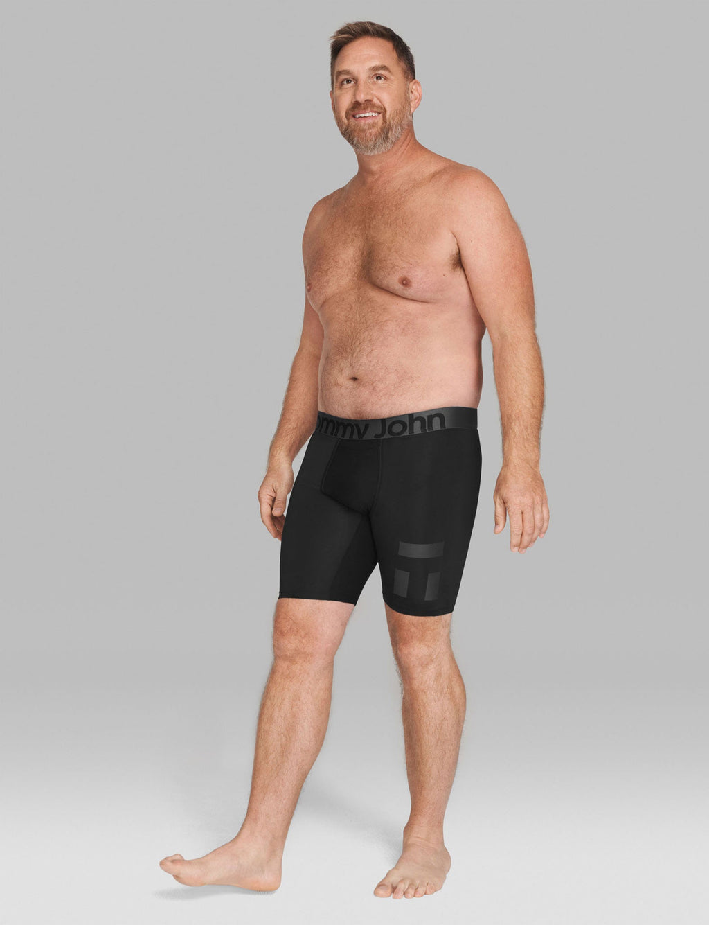360 Sport Boxer Brief 8"::Black