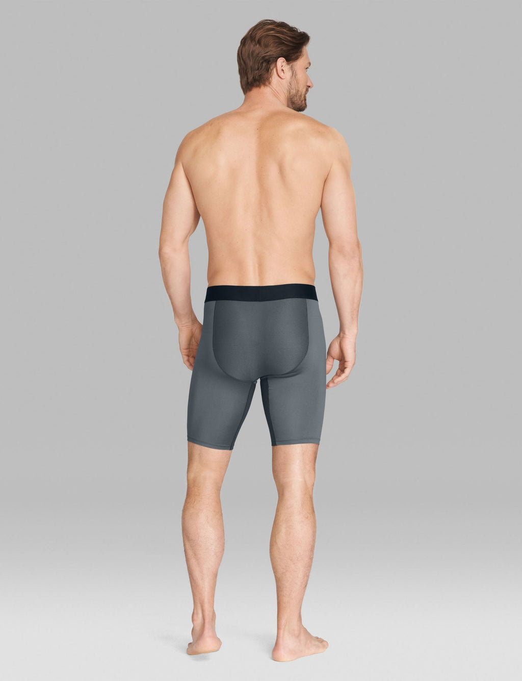 360 Sport Boxer Brief 8"::Turbulence