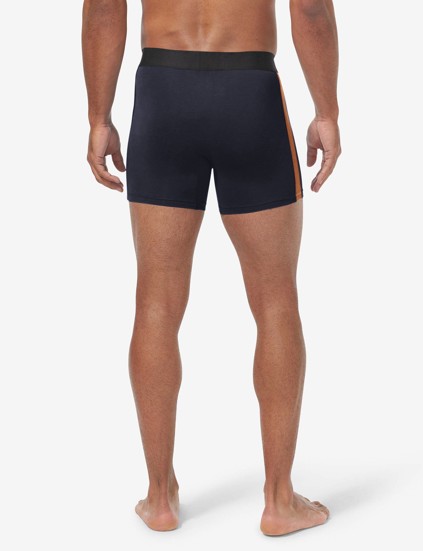 Cool Cotton Trunk 4"::Night Sky/Caramel Cafe