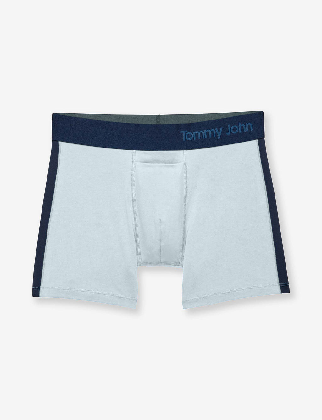 Cool Cotton Trunk 4"::Slate/Navy