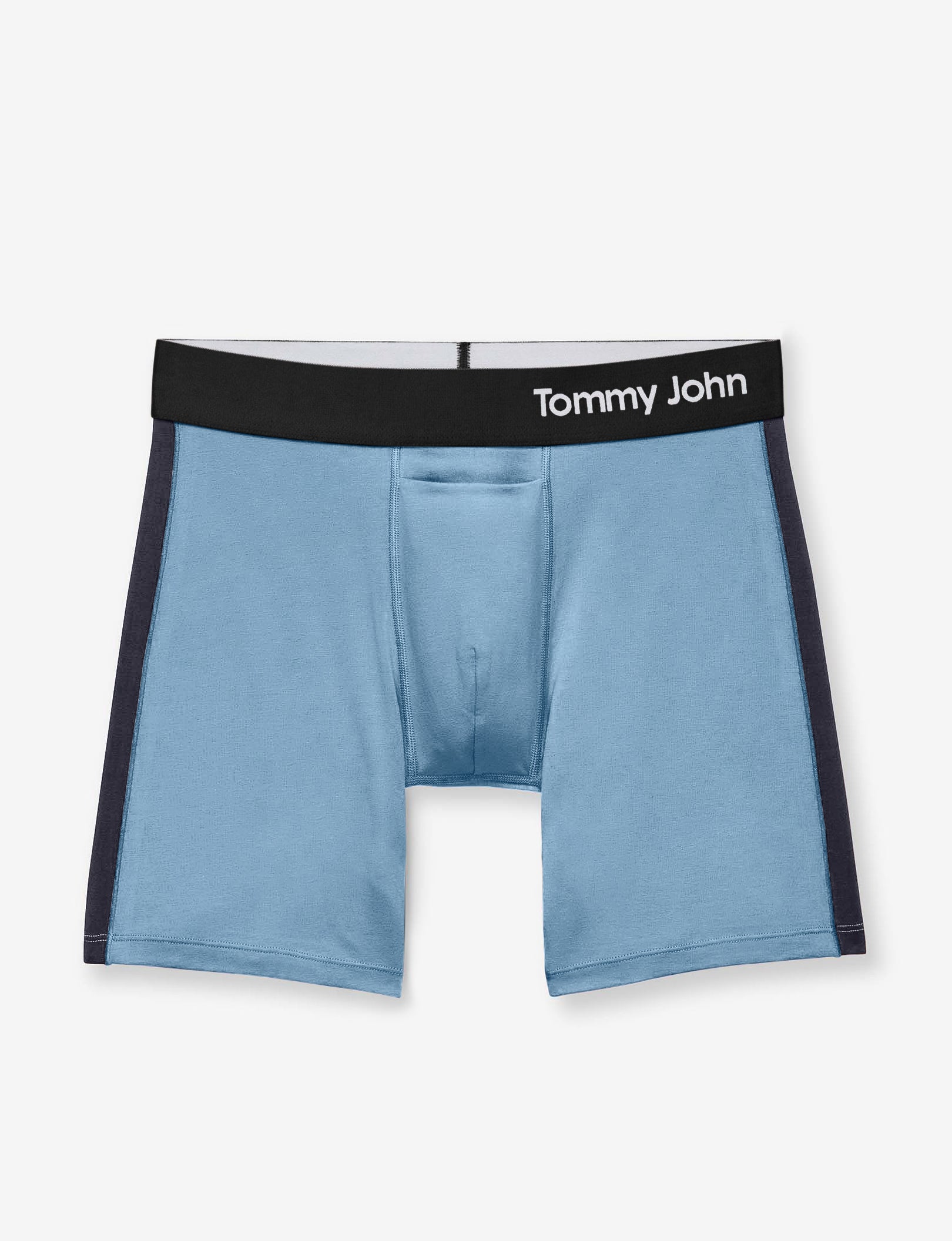 Cool Cotton Mid-Length Boxer Brief 6"::Dusk Blue/Night Sky