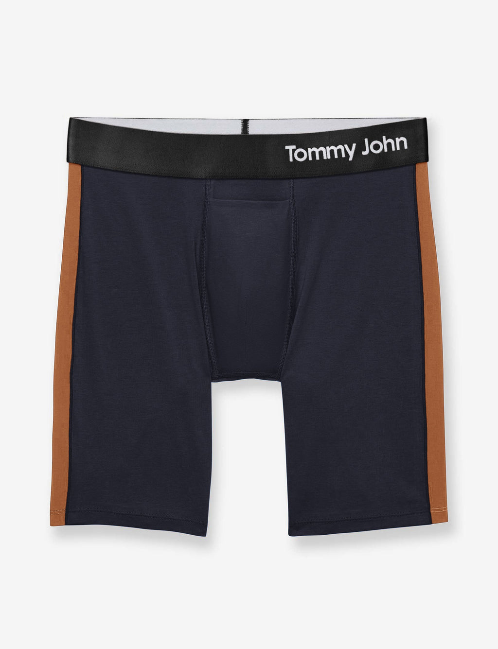 Cool Cotton Boxer Brief 8"::Night Sky/Caramel Cafe