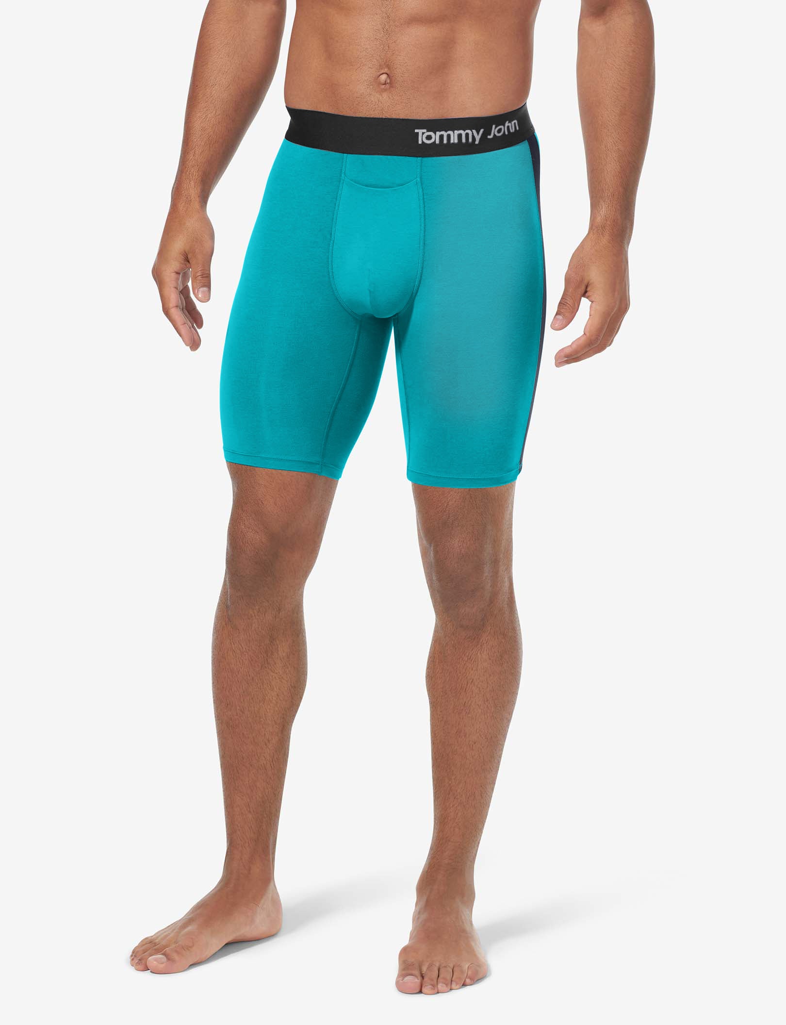 Cool Cotton Boxer Brief 8"::Fanfare/Night Sky