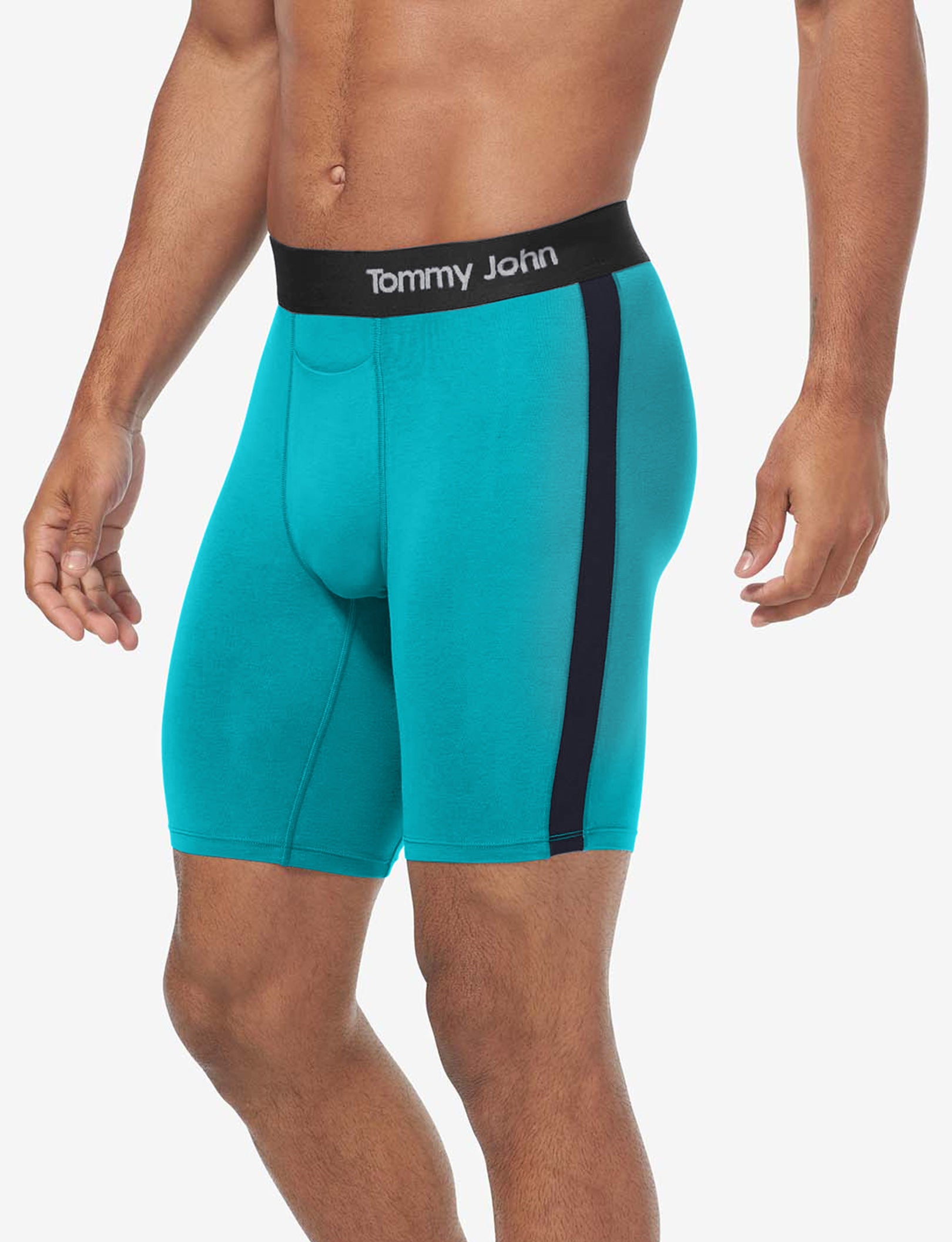 Cool Cotton Boxer Brief 8"::Fanfare/Night Sky
