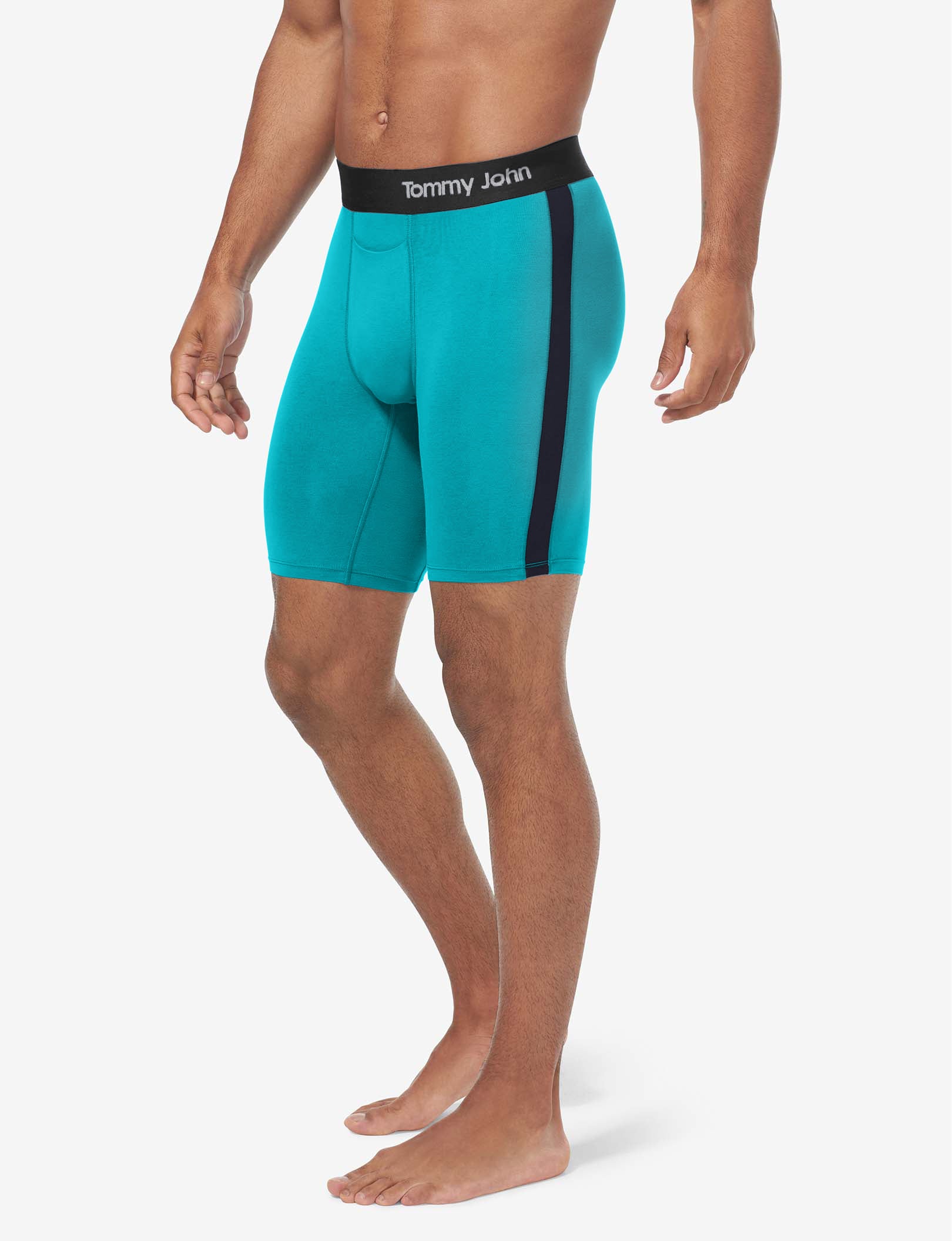 Cool Cotton Boxer Brief 8"::Fanfare/Night Sky