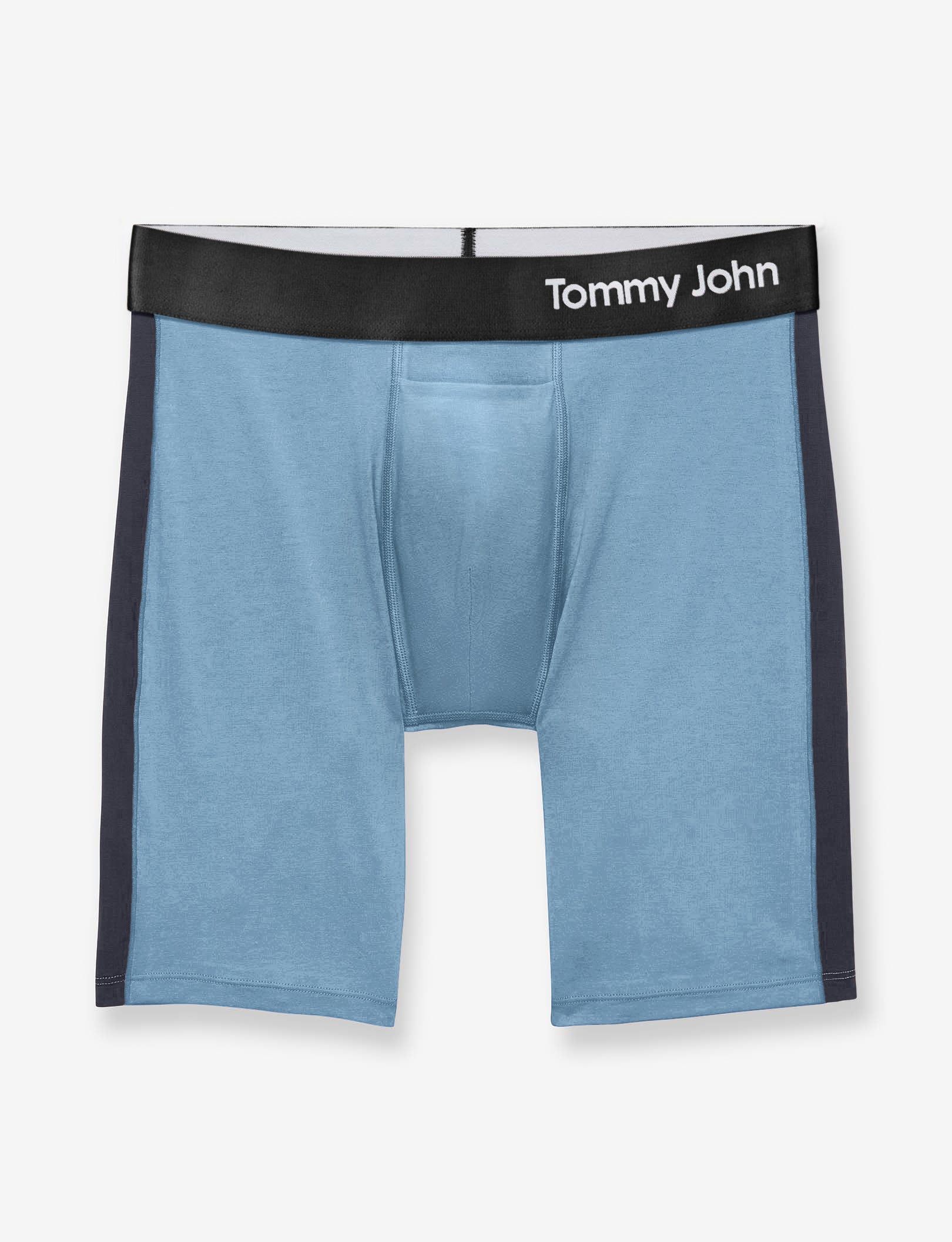 Cool Cotton Boxer Brief 8"::Dusk Blue/Night Sky
