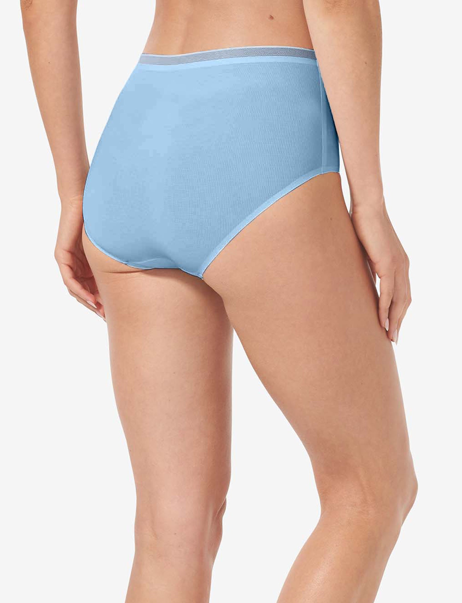Women's Air High Rise Brief::Dusk Blue