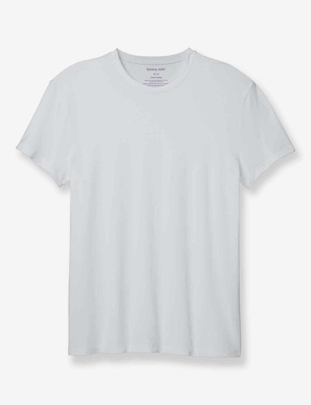 Cool Cotton Crew Neck Modern Fit Undershirt::Grey