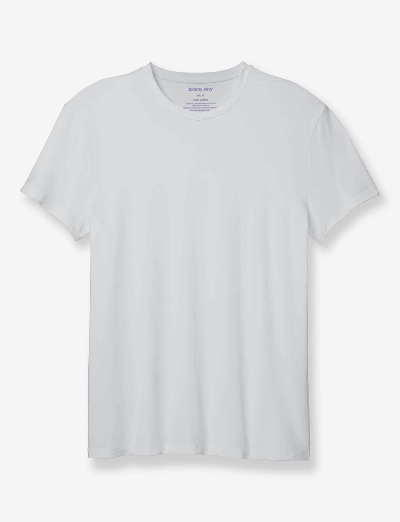 Cool Cotton Crew Neck Modern Fit Undershirt (3-Pack)::Grey