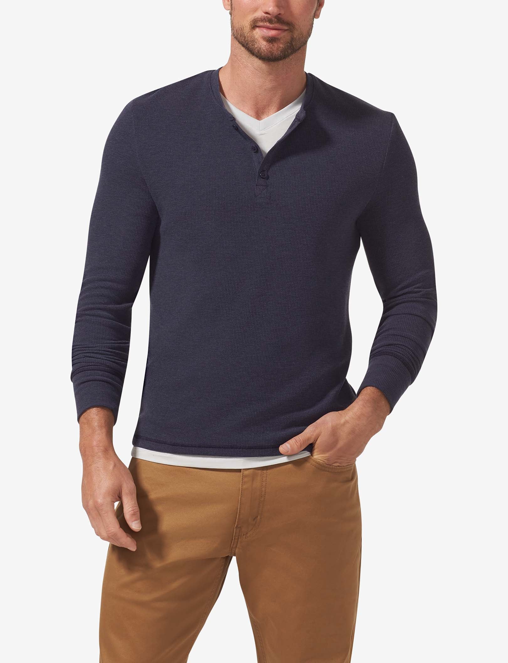 Cool Cotton High V-Neck Modern Fit Undershirt::Grey