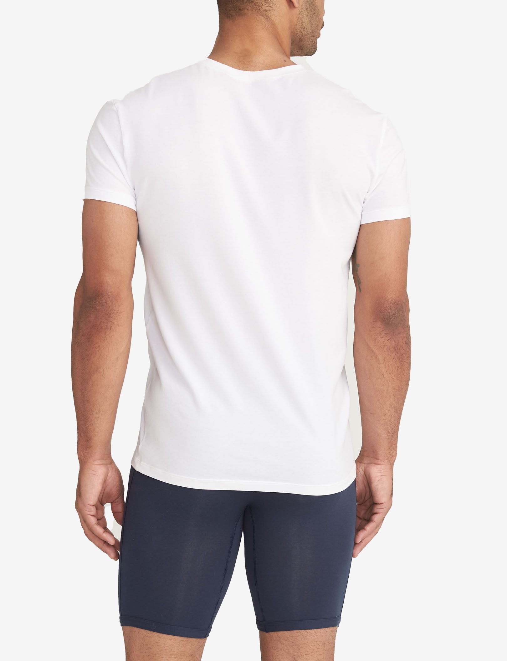 Cool Cotton High V-Neck Modern Fit Undershirt (3-Pack)