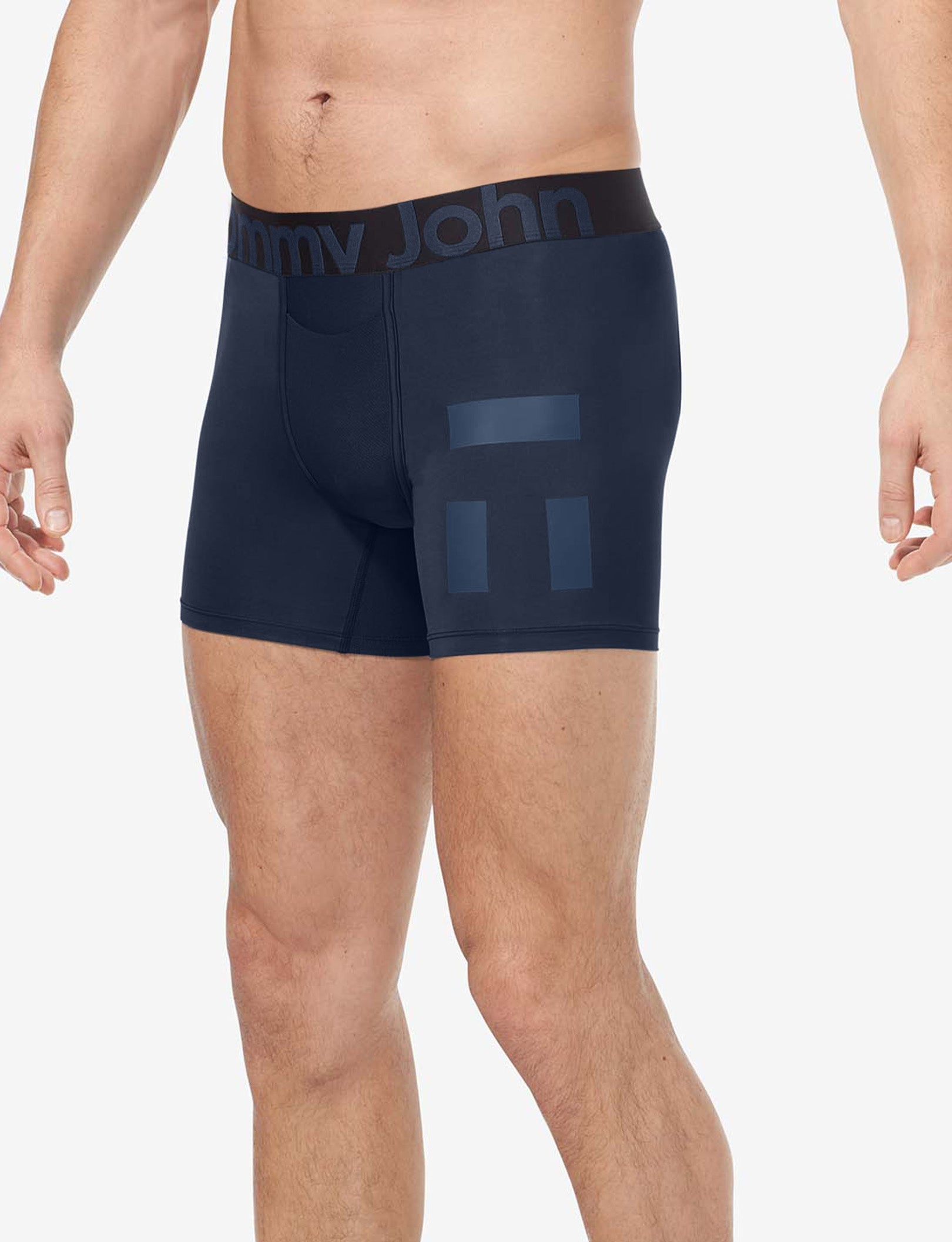 360 Sport Trunk 4" Trunk (3-Pack)::Dress Blues/Turbulence/Black