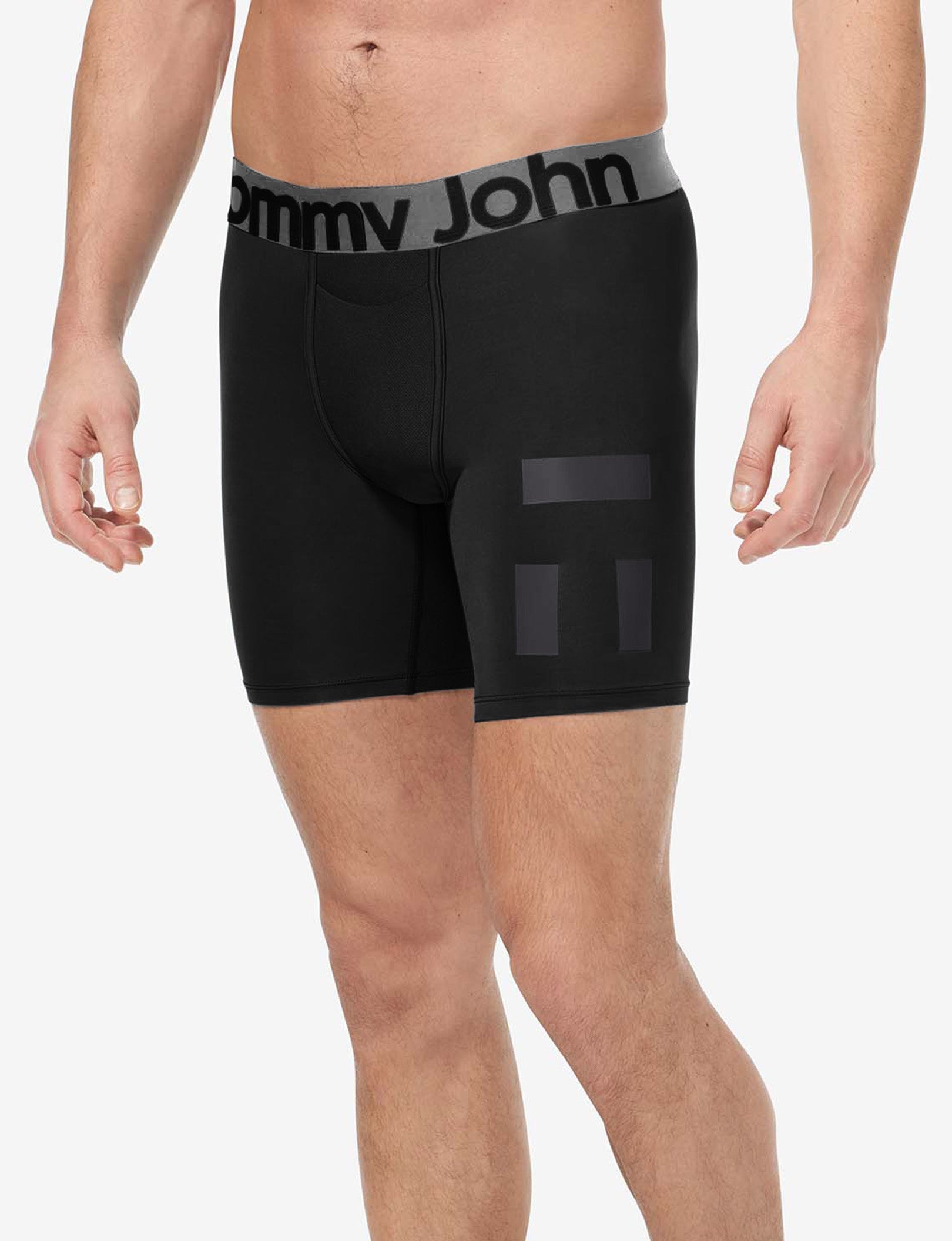 360 Sport Mid-Length Boxer Brief 6" (3-Pack)::Dress Blues/Turbulence/Black