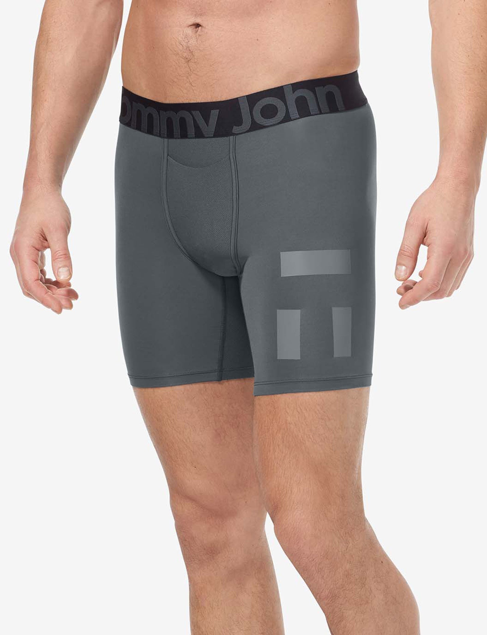 360 Sport Mid-Length Boxer Brief 6" (3-Pack)::Dress Blues/Turbulence/Black