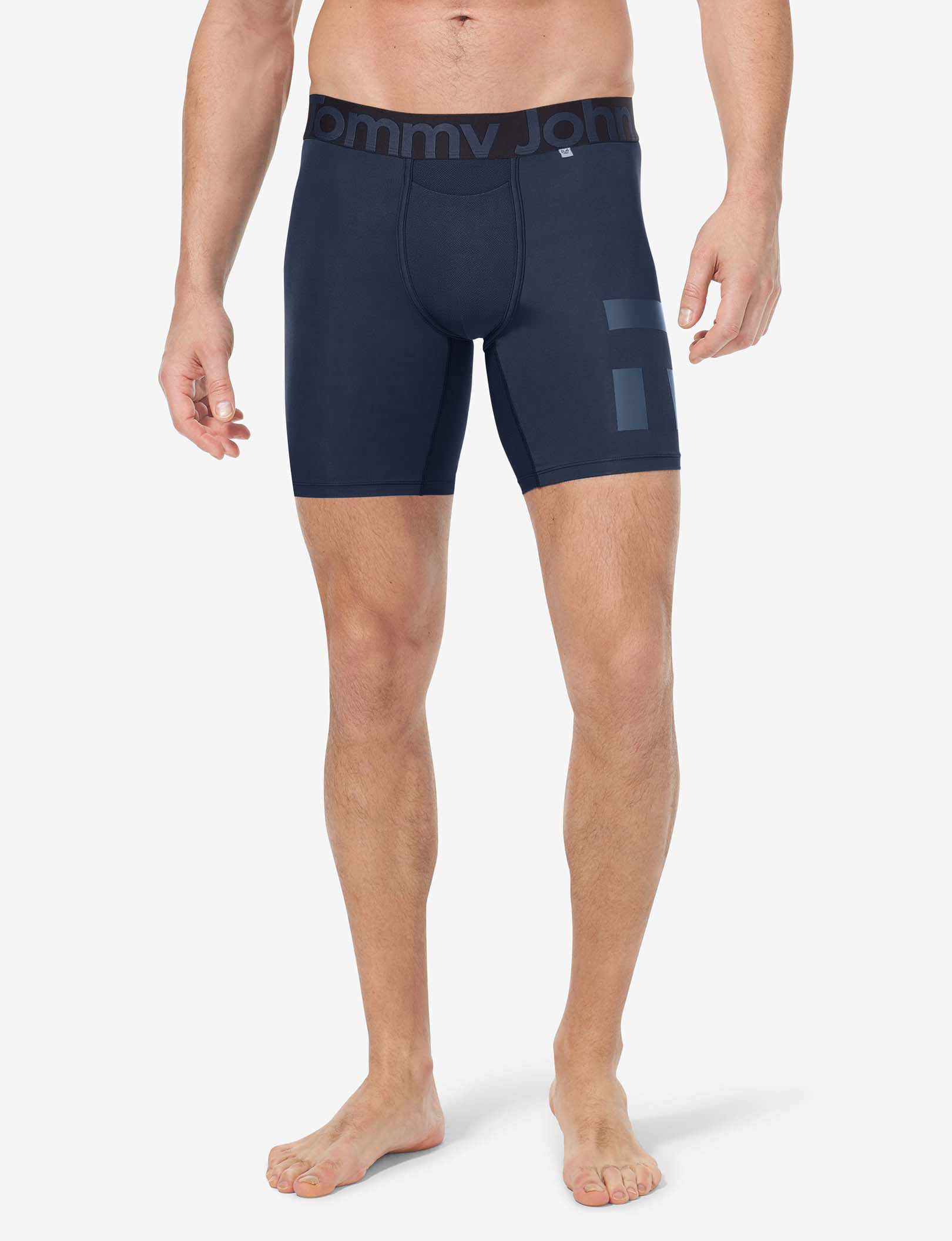 360 Sport Mid-Length Boxer Brief 6"::Dress Blues