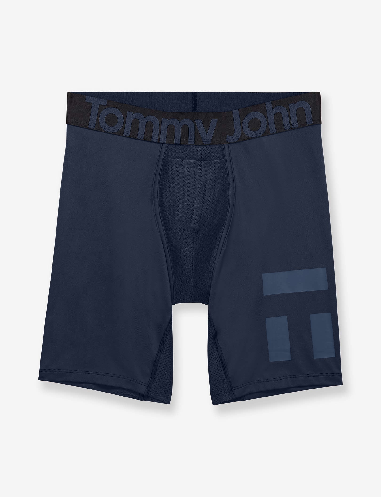 Performance 8" Boxer Brief (3-Pack)::Black/Navy Blazer