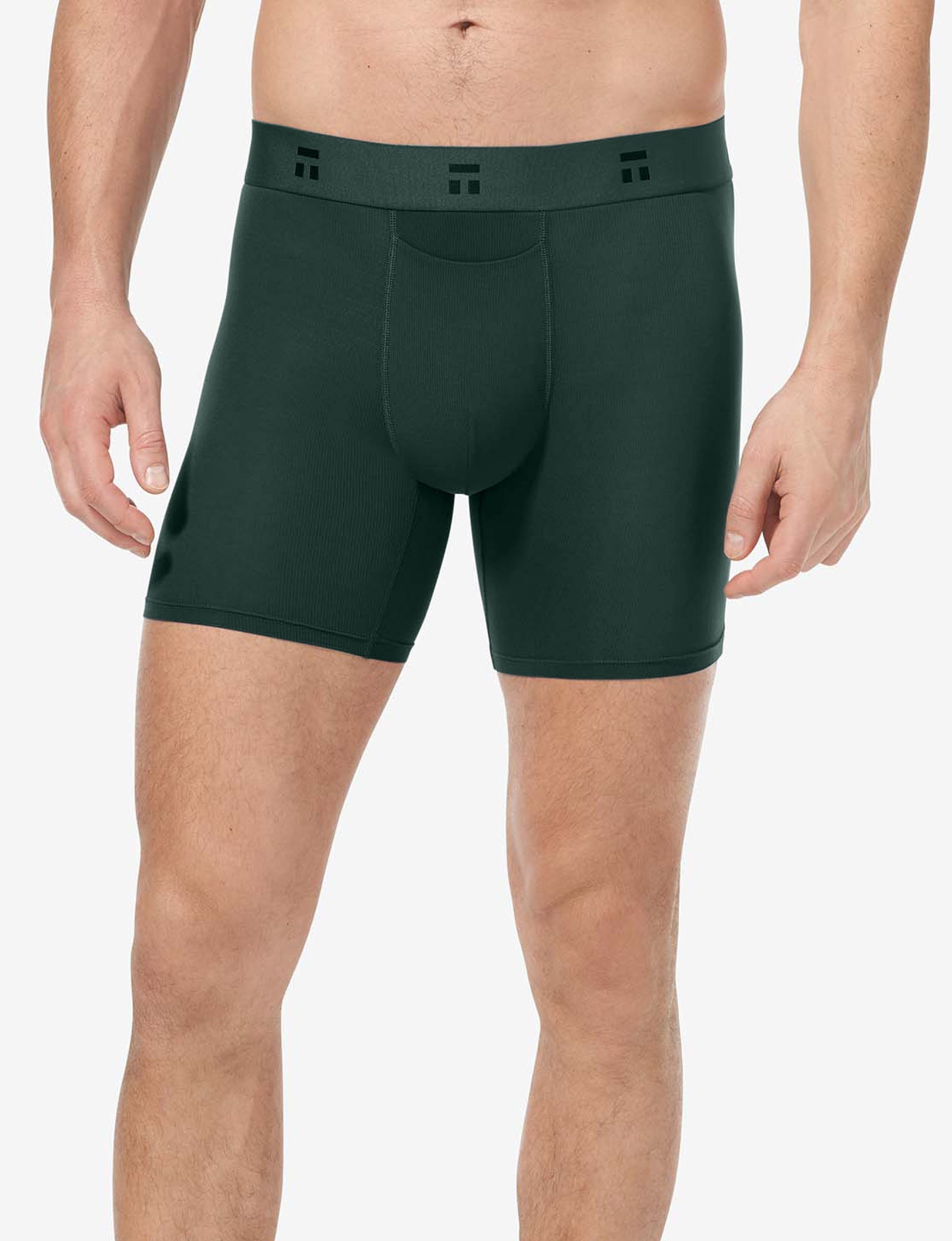 Air Mid-Length Boxer Brief 6"::Pine Grove