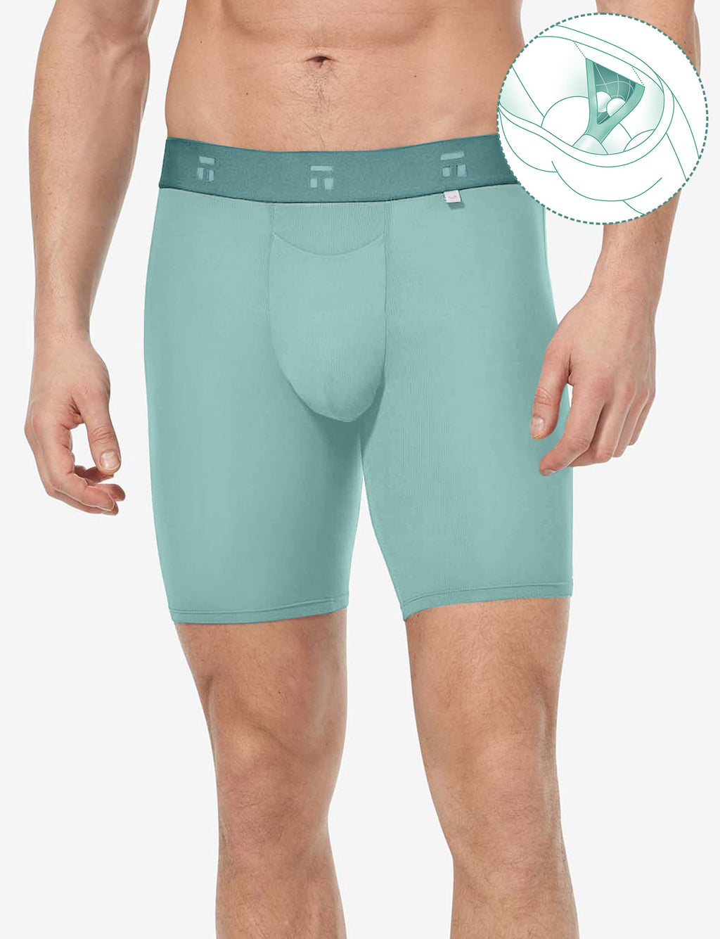 Air Hammock Pouch™ Boxer Brief 8"::Arctic