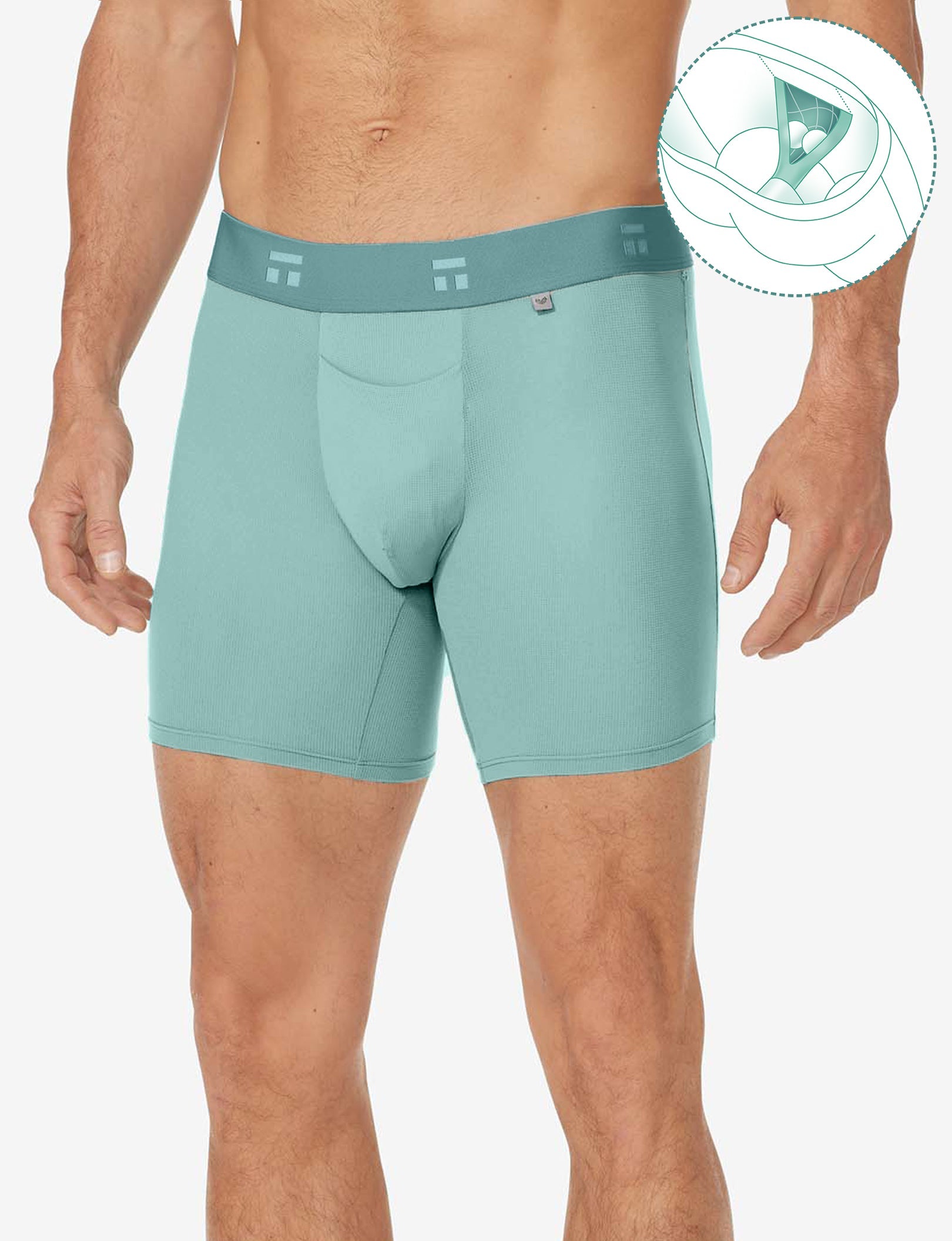 Air Hammock Pouch™ Trunk 4"::Arctic