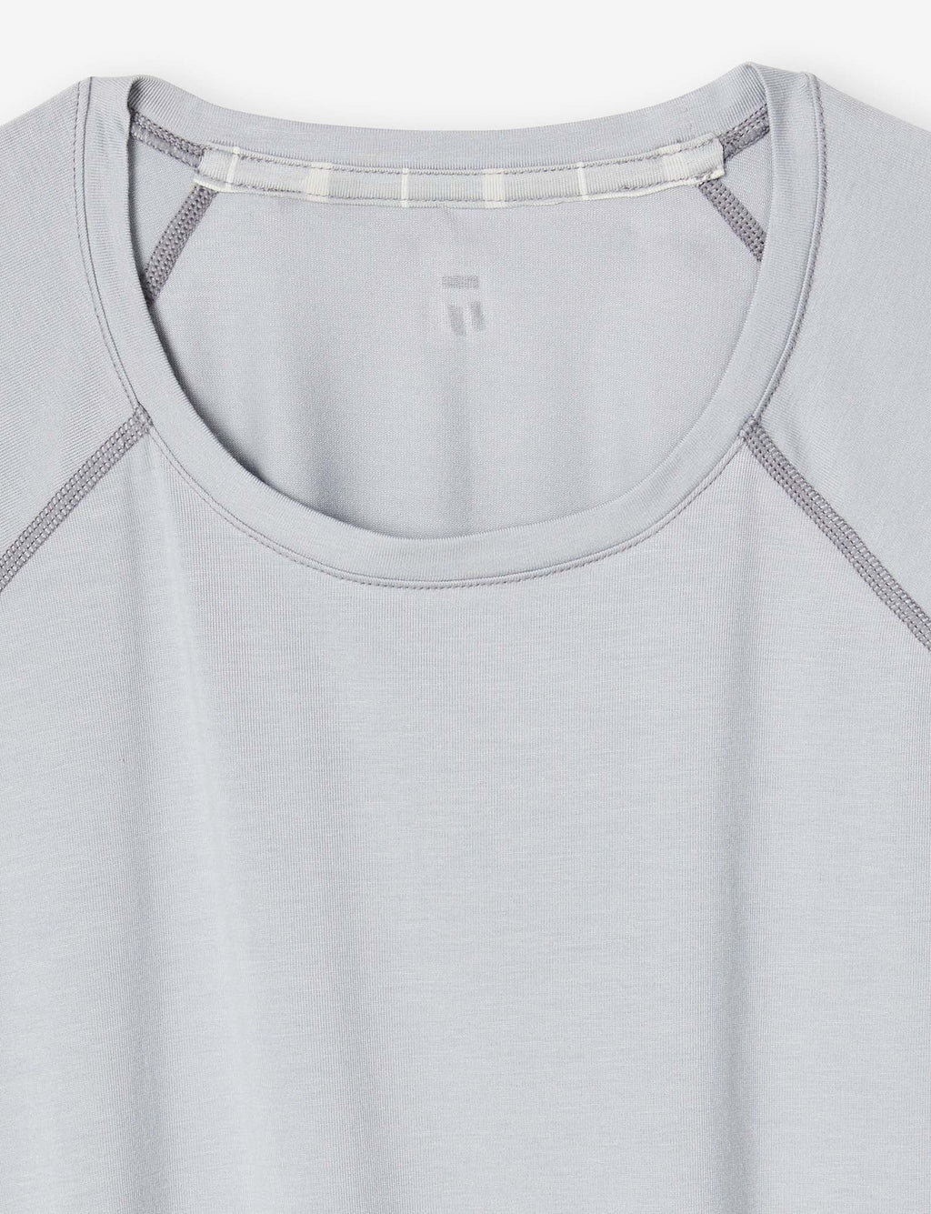 Essential Short Sleeve Tee and Pant Pajama Set::Quarry