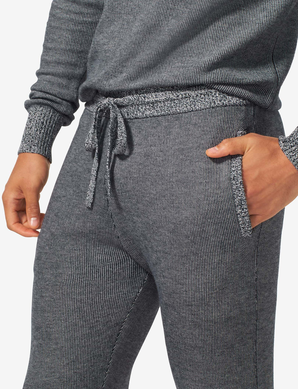 Sweater Lounge Jogger::Night Sky/Coconut Milk
