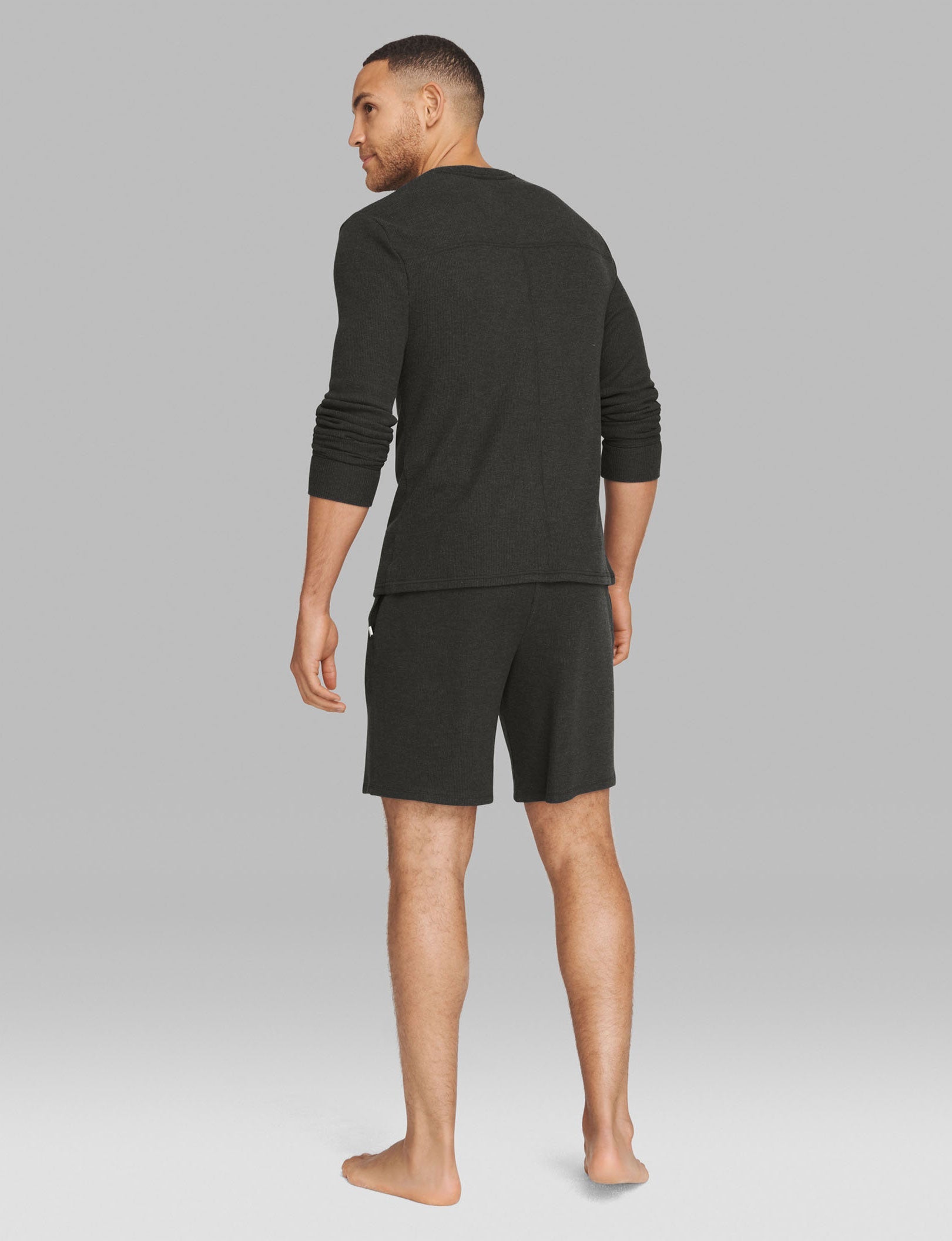 Lounge Short::Charcoal Heather