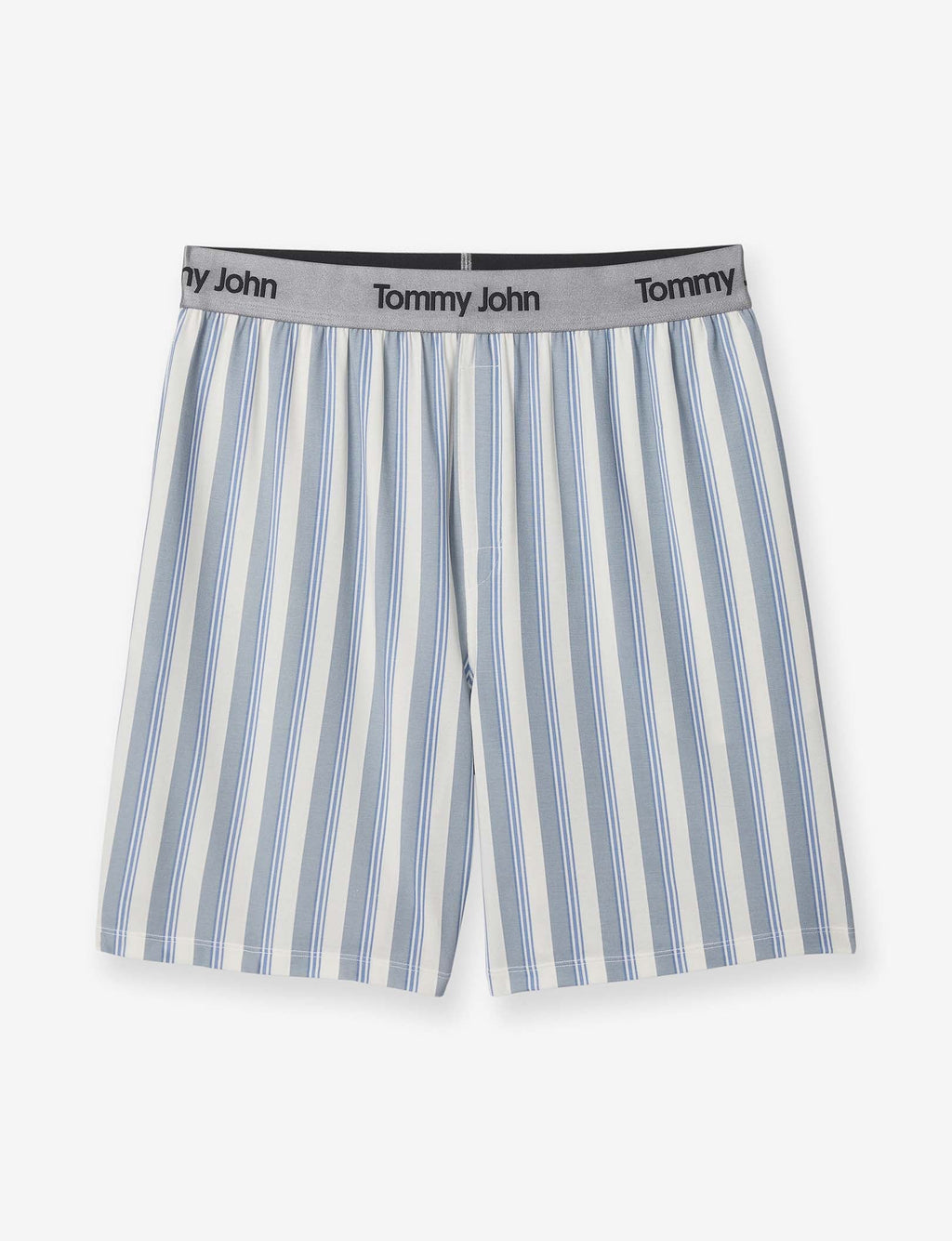 Second Skin Sleep Short::Blue Blush Goodnight Stripe