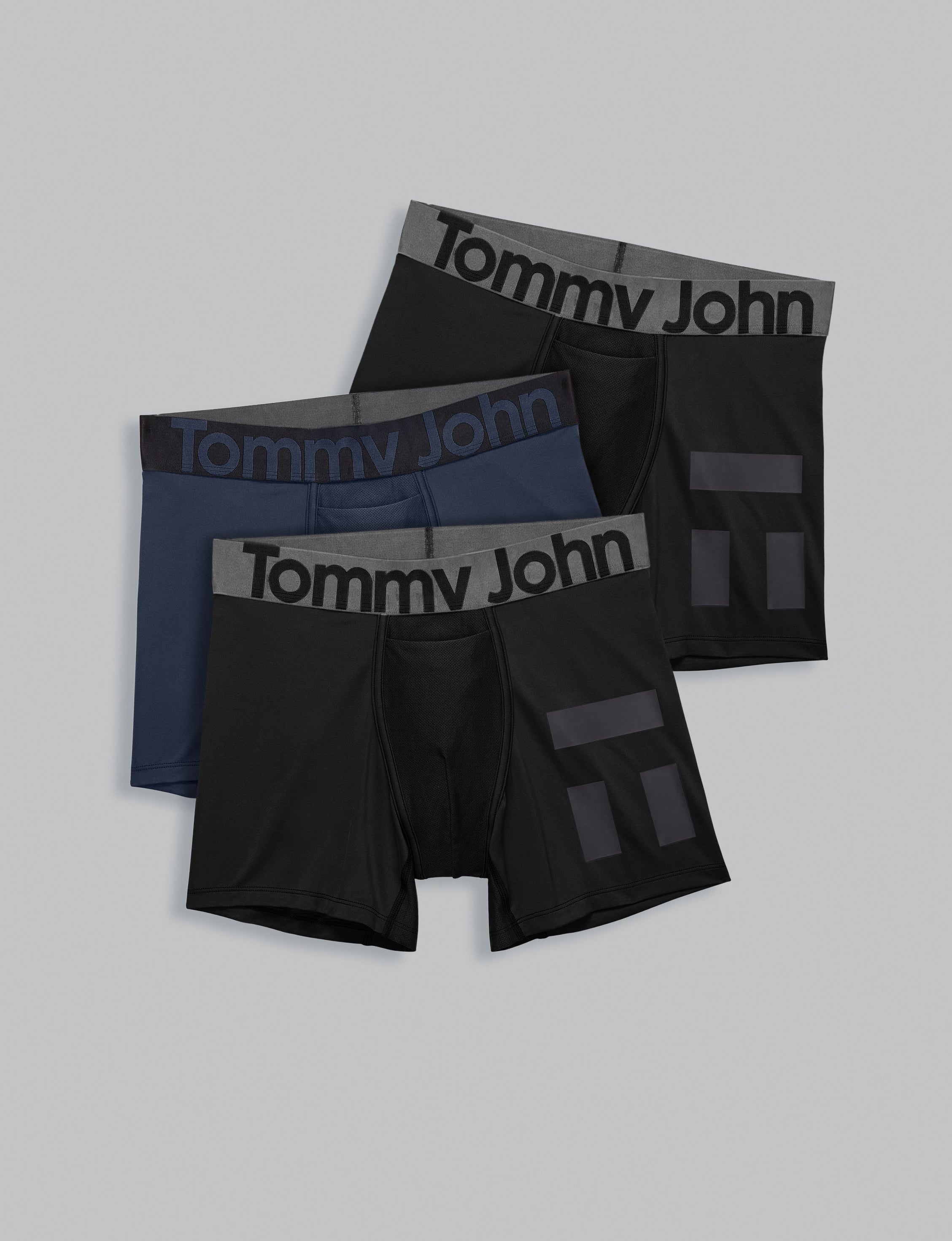 Performance 4" Trunk  (3-Pack)::Black/Navy Blazer