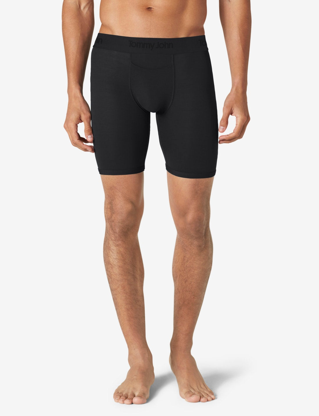 Second Skin Boxer Brief 8"::Black