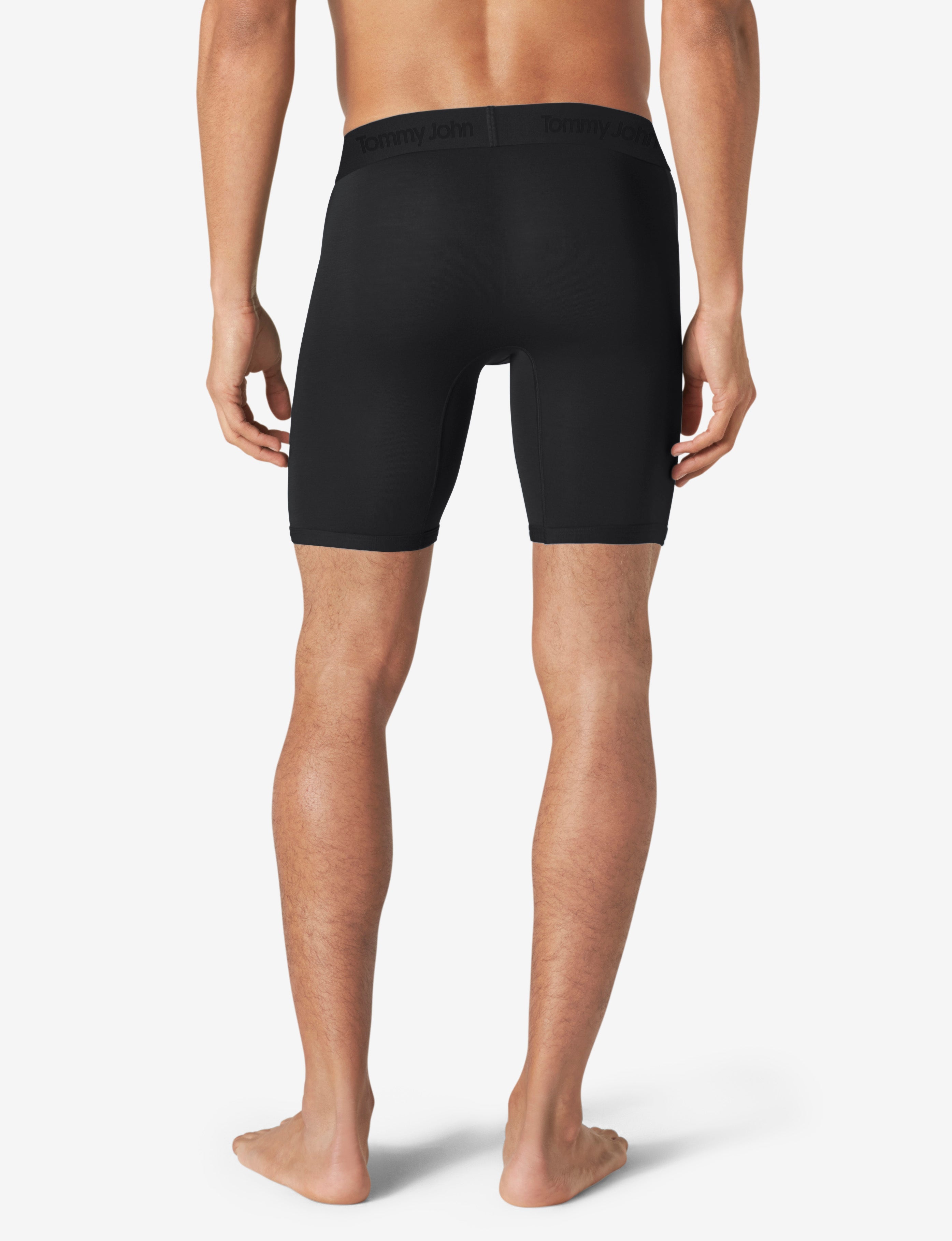Second Skin Boxer Brief 8"::Black