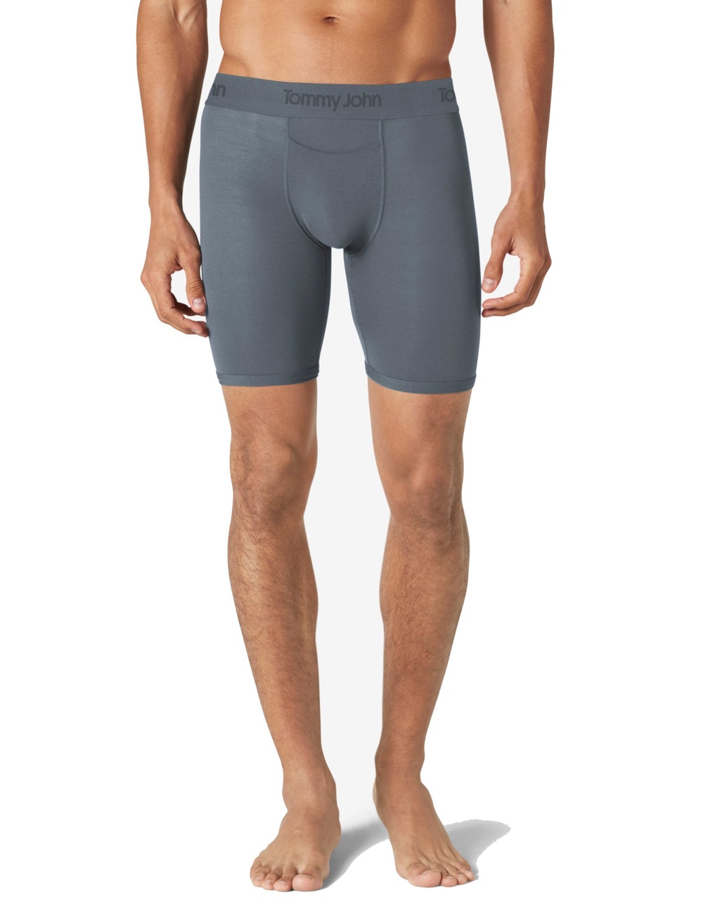 Second Skin Boxer Brief 8" (3 Pack)::Turbulence Grey