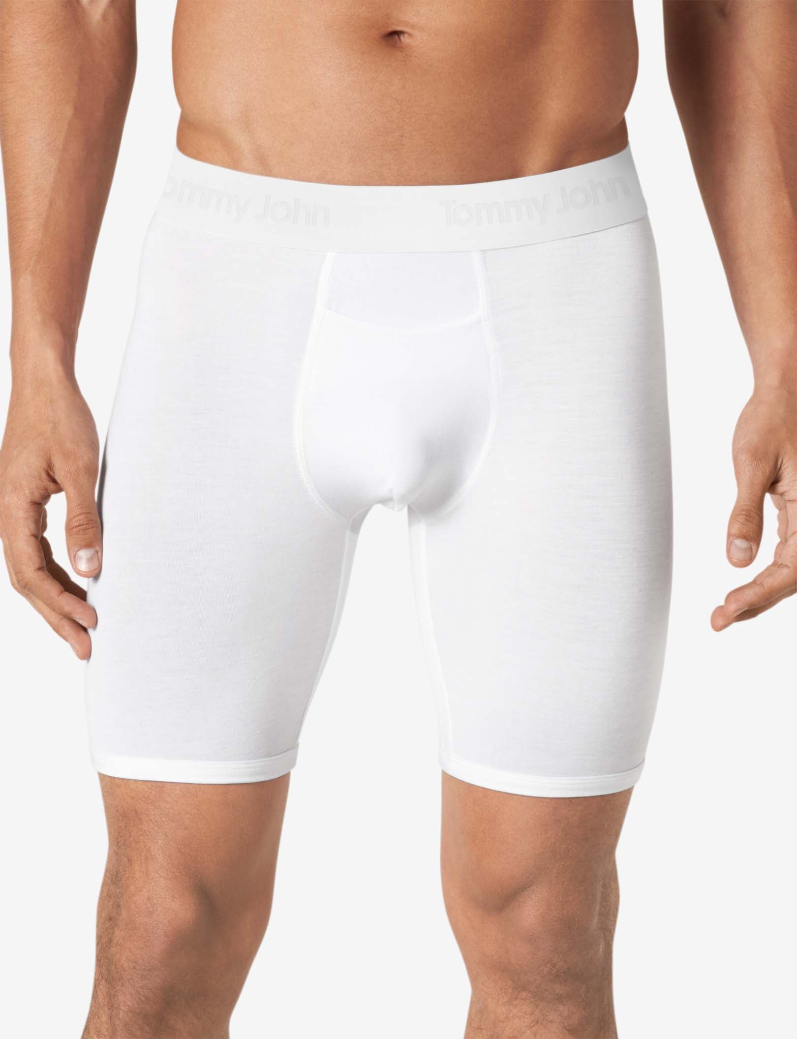 Second Skin Boxer Brief 8"::White