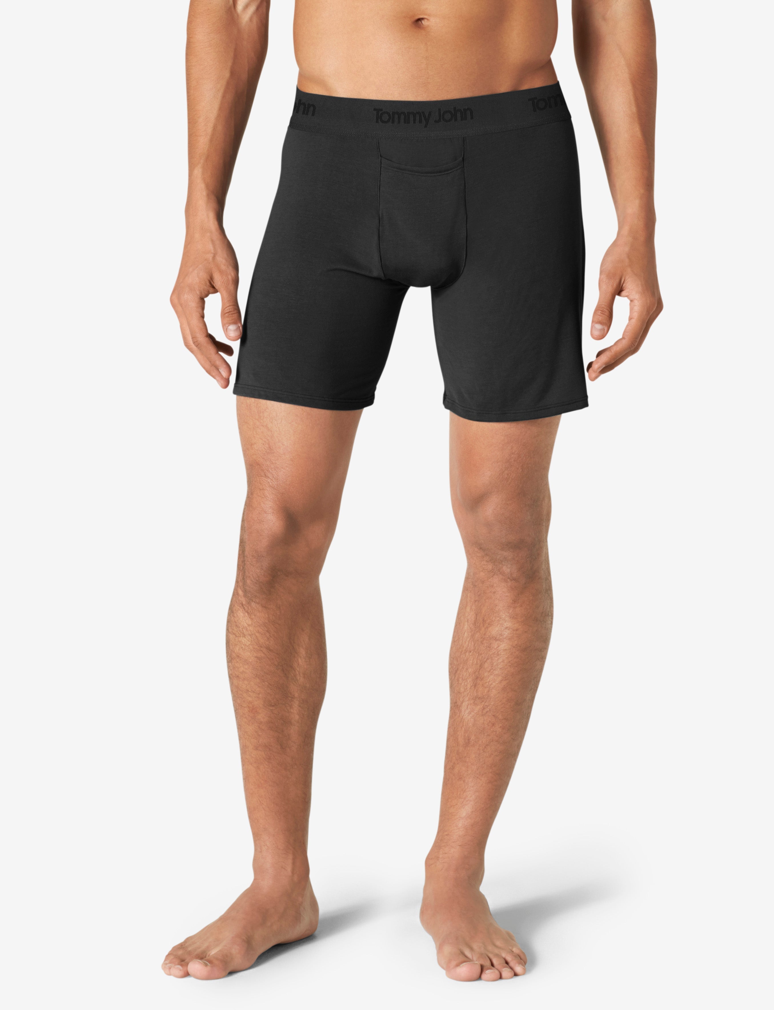 Second Skin Relaxed Fit Boxer 6 Pack::Dress Blues/Turbulence/Black
